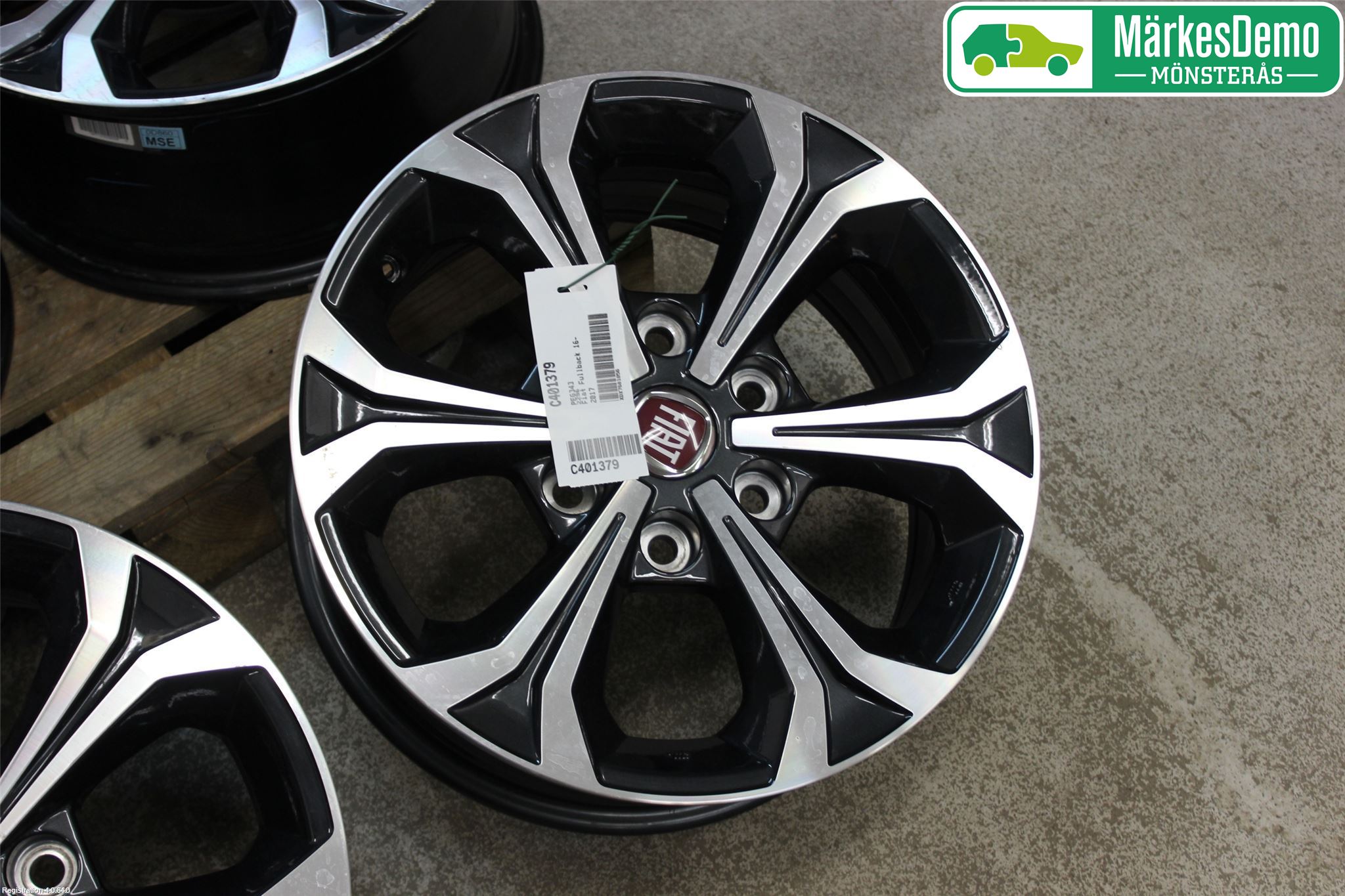 Fiat FULLBACK 16-19 Fälgsats Aluminium