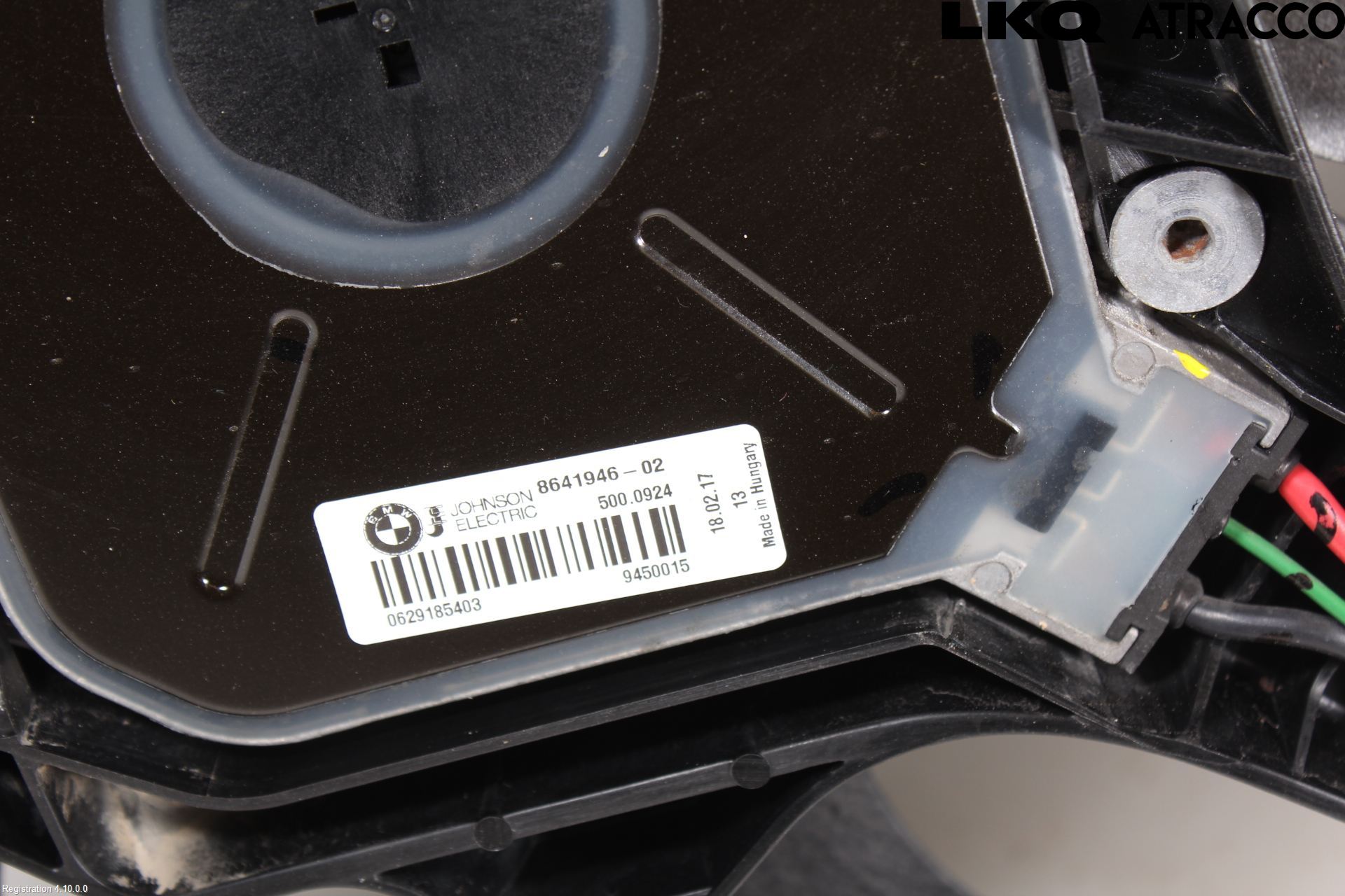 BMW 3 F30/F31/F80 12-19 Kylfläkt El