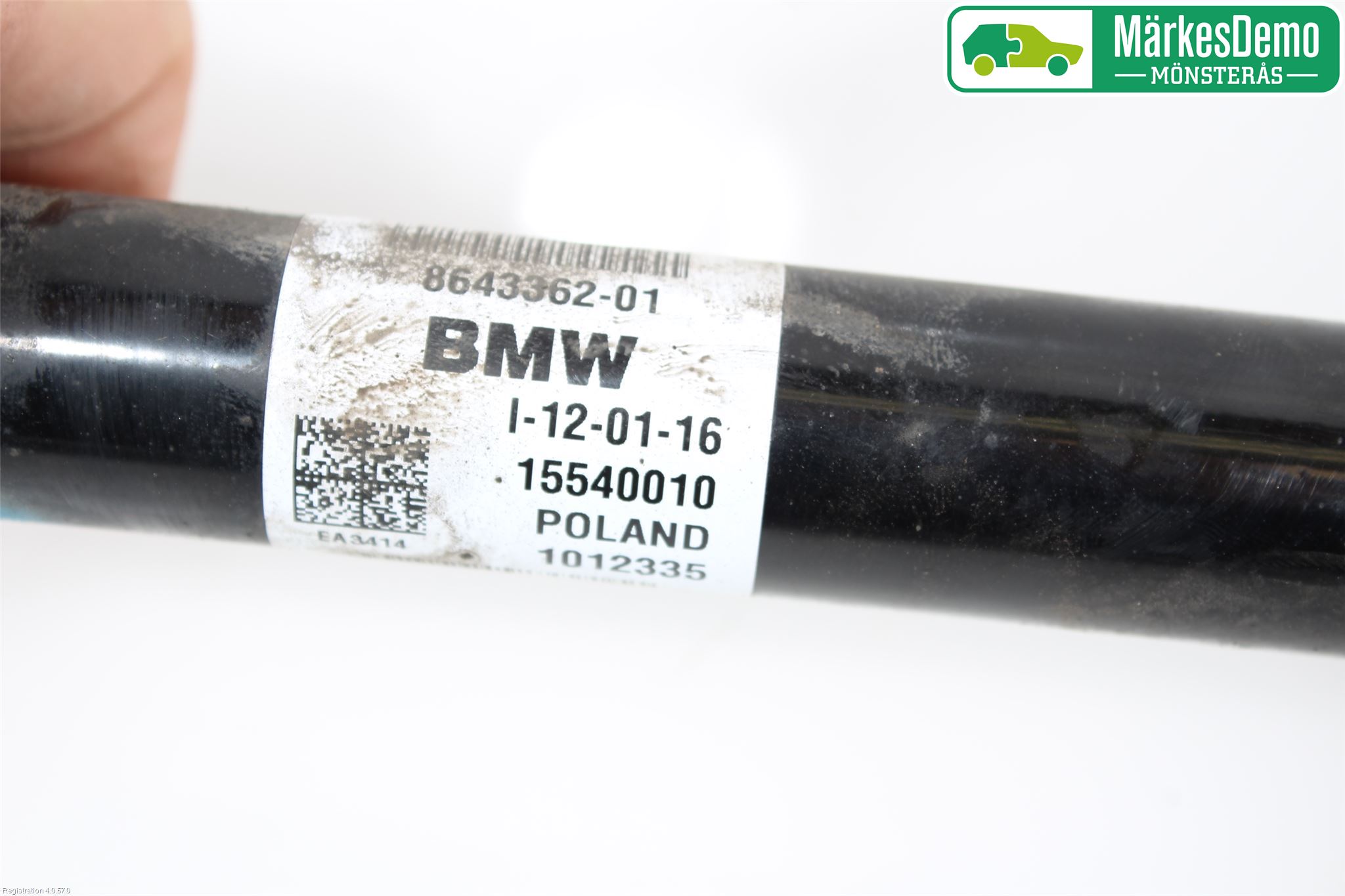 Mini ONE/COOPER 5DR F55 14-24 Drivaxel Fram Höger