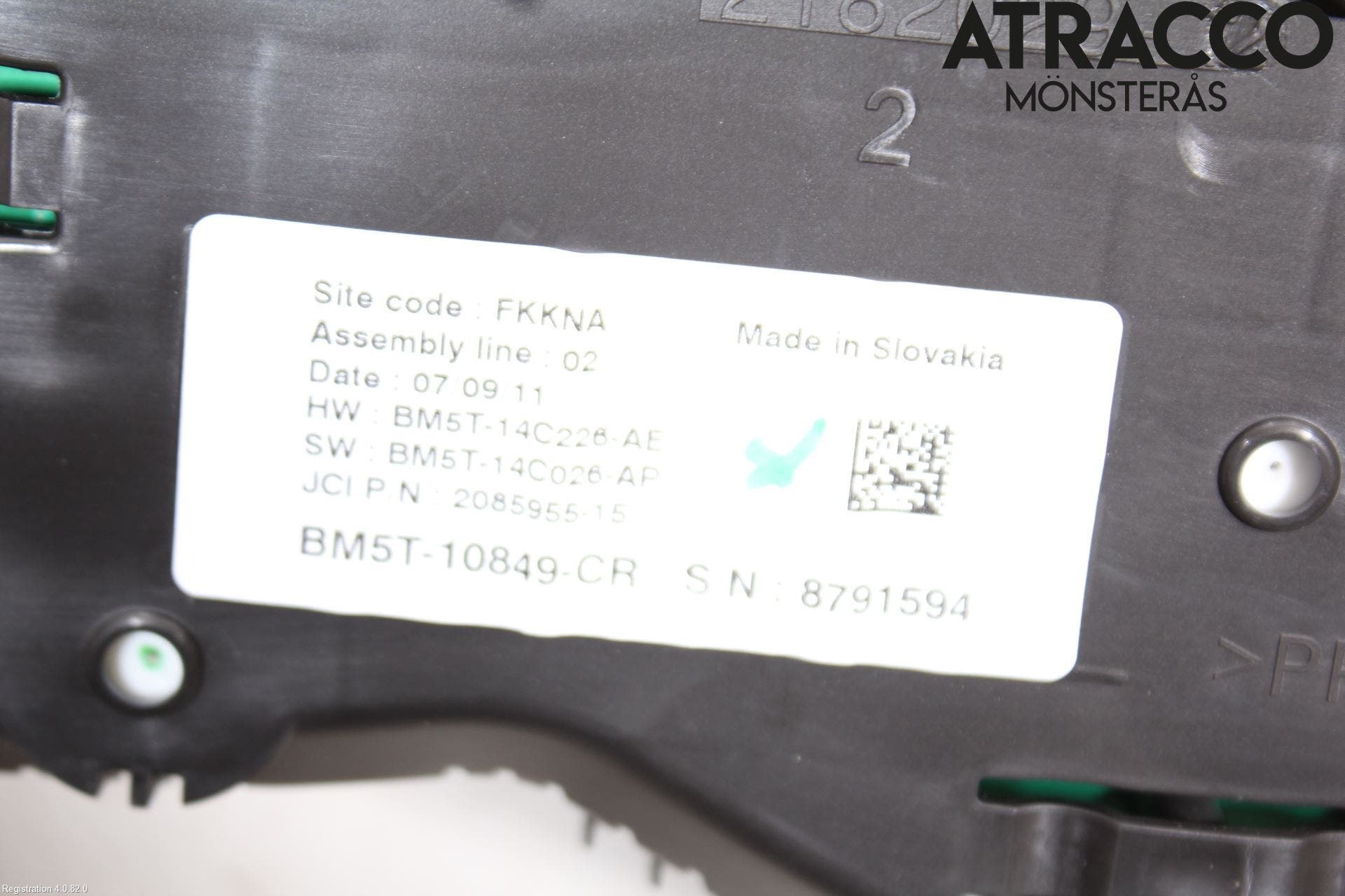 Ford C-MAX II 11-14 Instrument Komb