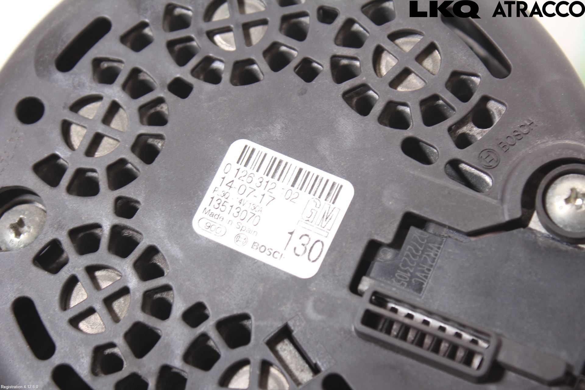 Opel ASTRA K 16-22 Generator