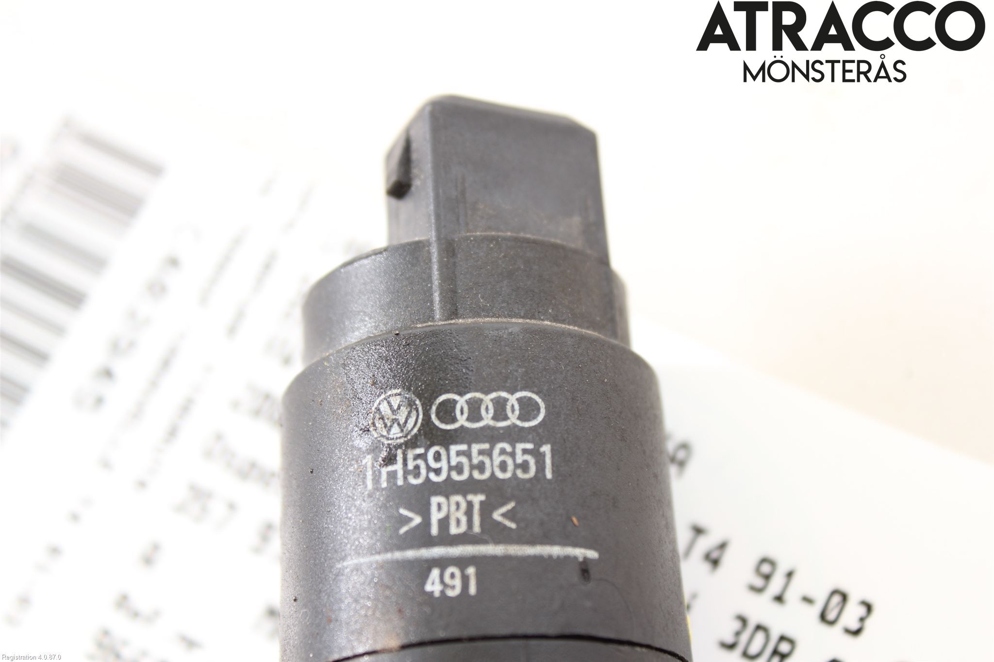Volkswagen VW TRANSP/CARAVELLE (T4) 91-03 Spolarpump Vindruta