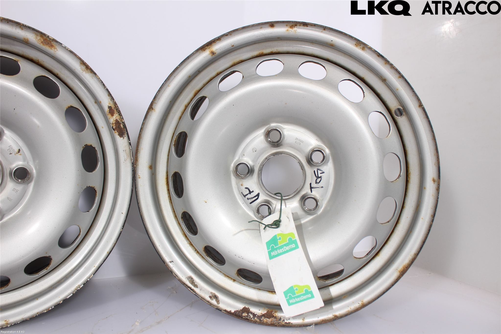 Volkswagen VW CADDY 16-20 Fälgsats Plåt