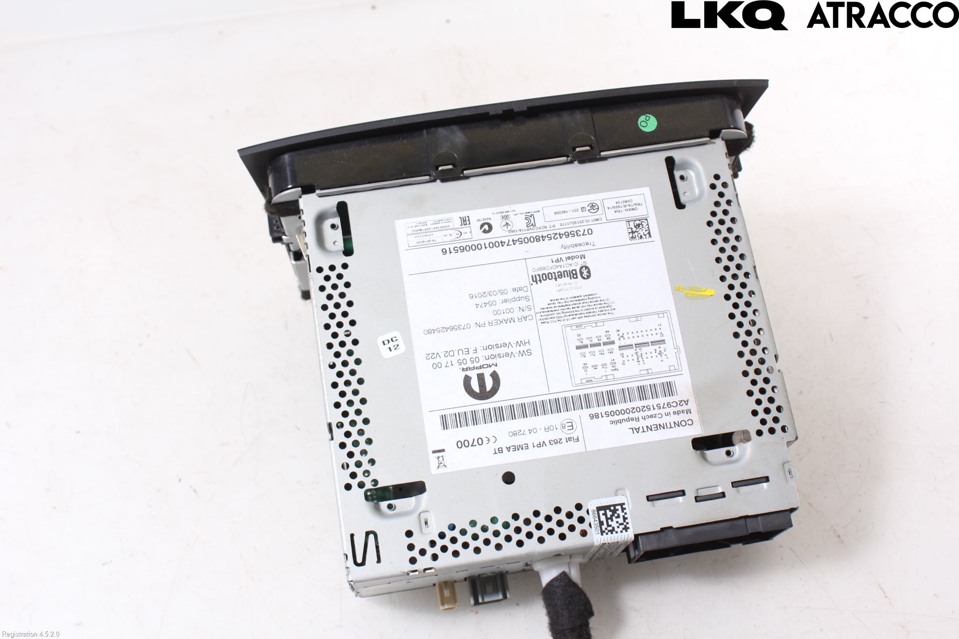 Fiat DOBLO CARGO Cd Radio - Multimediapanel