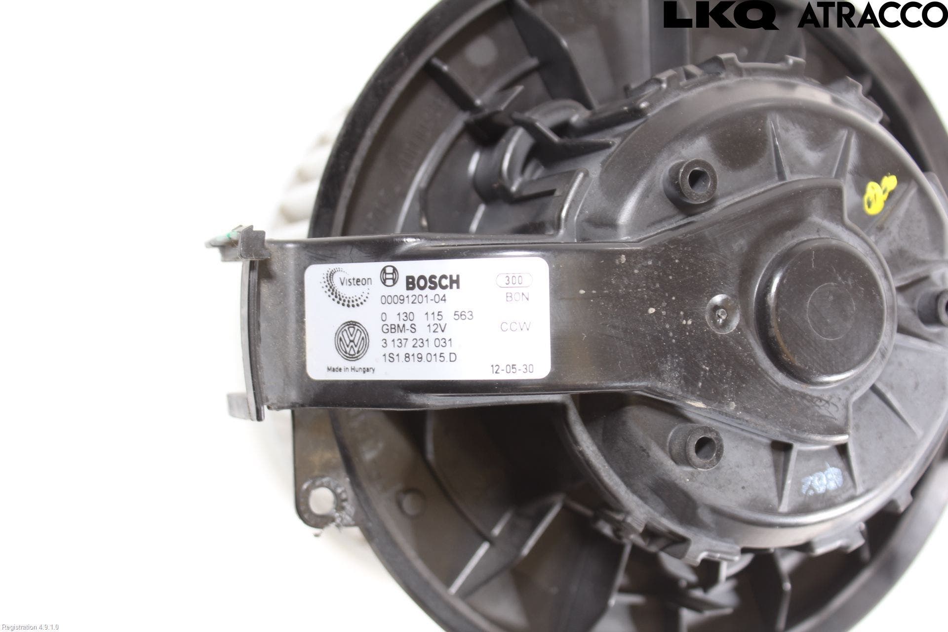 Skoda CITIGO / CITIGO E IV Värmefläkt