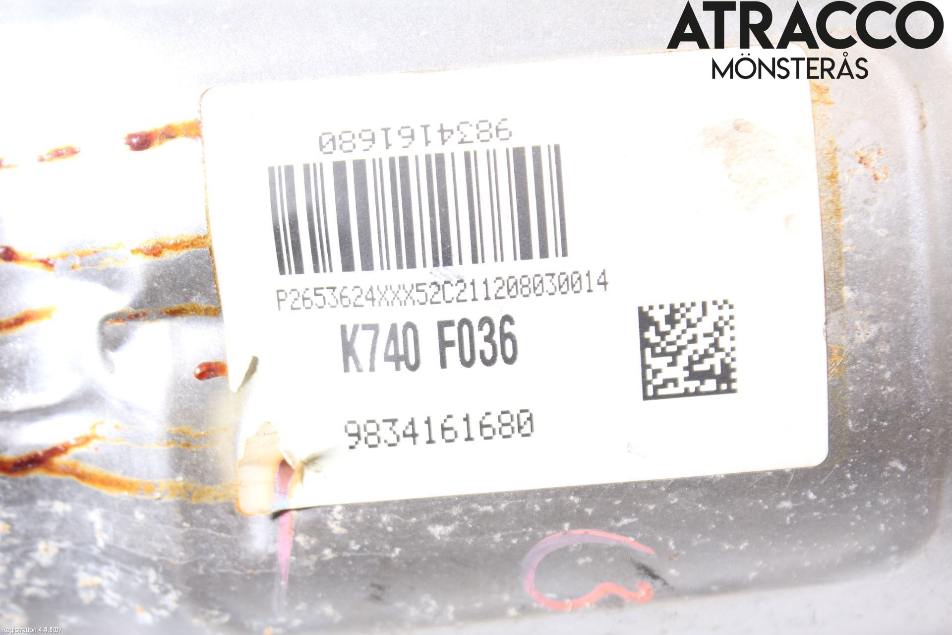 Opel GRANDLAND X 18- Katalysator