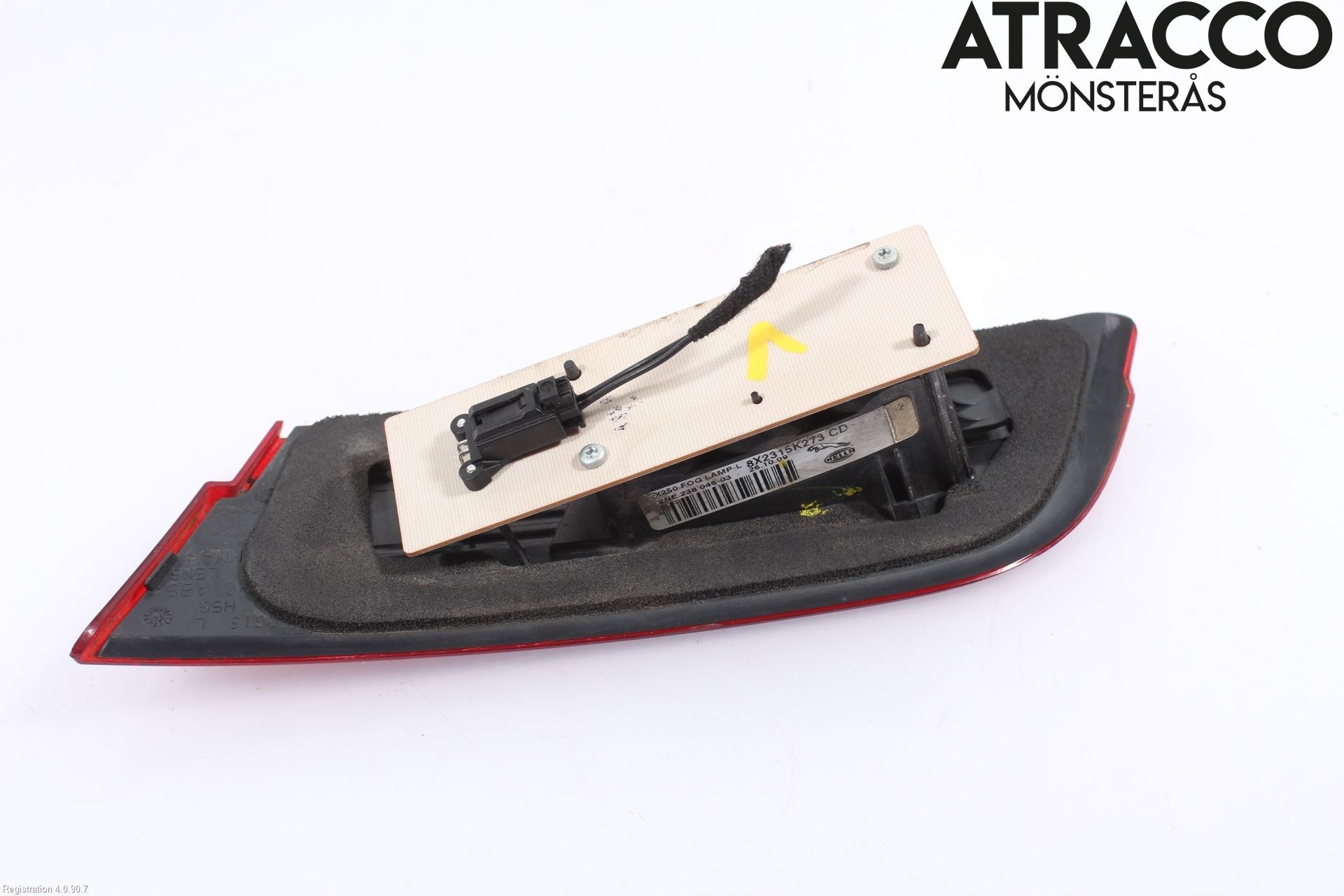 Jaguar XF 08-15 Bakljus Lucka Hö