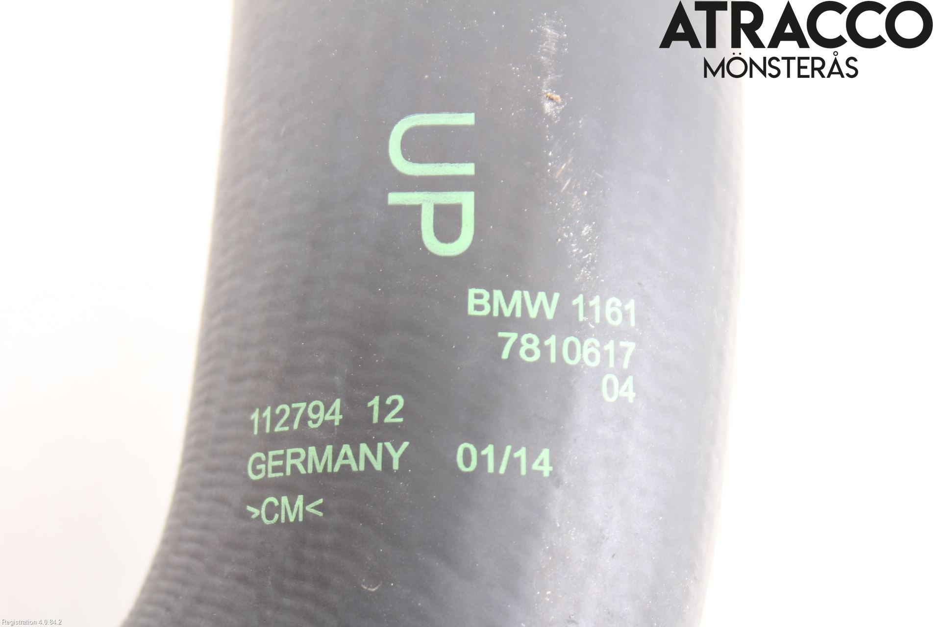 BMW 1 F20/F21 11-19 Laddluft-Intercoolerrör