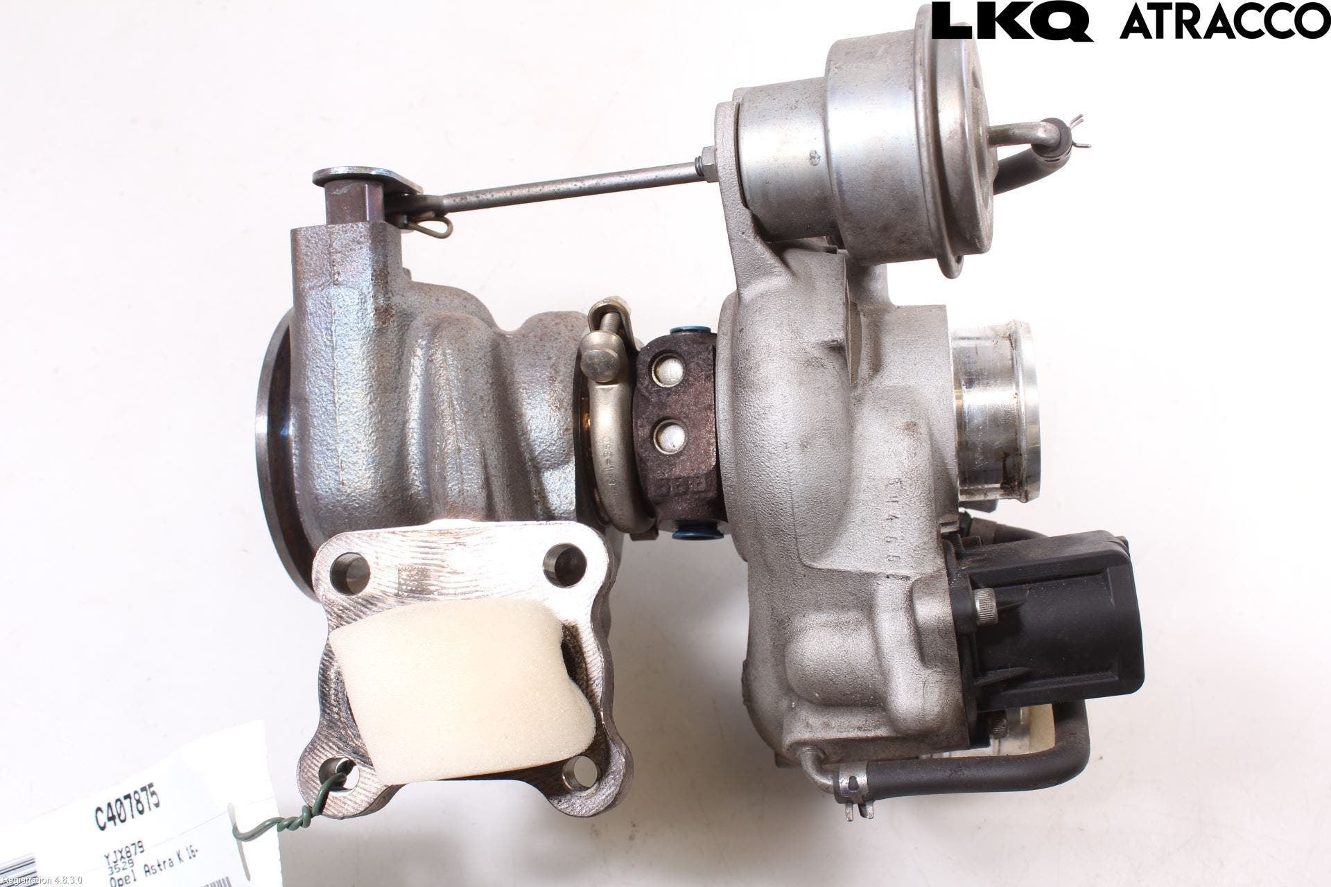 Opel ASTRA K 16-22 Turboaggregat