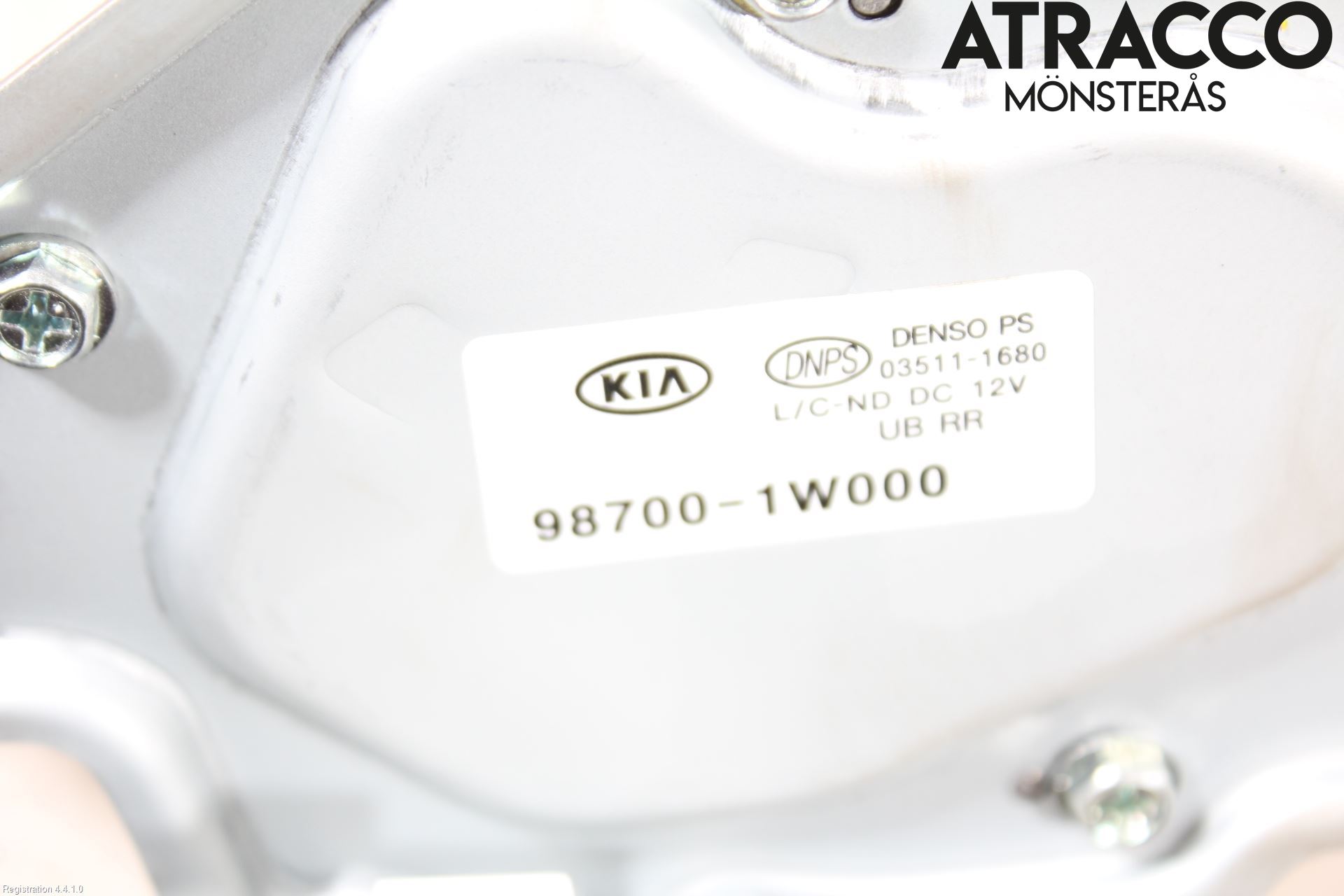 Kia RIO 12-16 Torkarmotor Baklucka