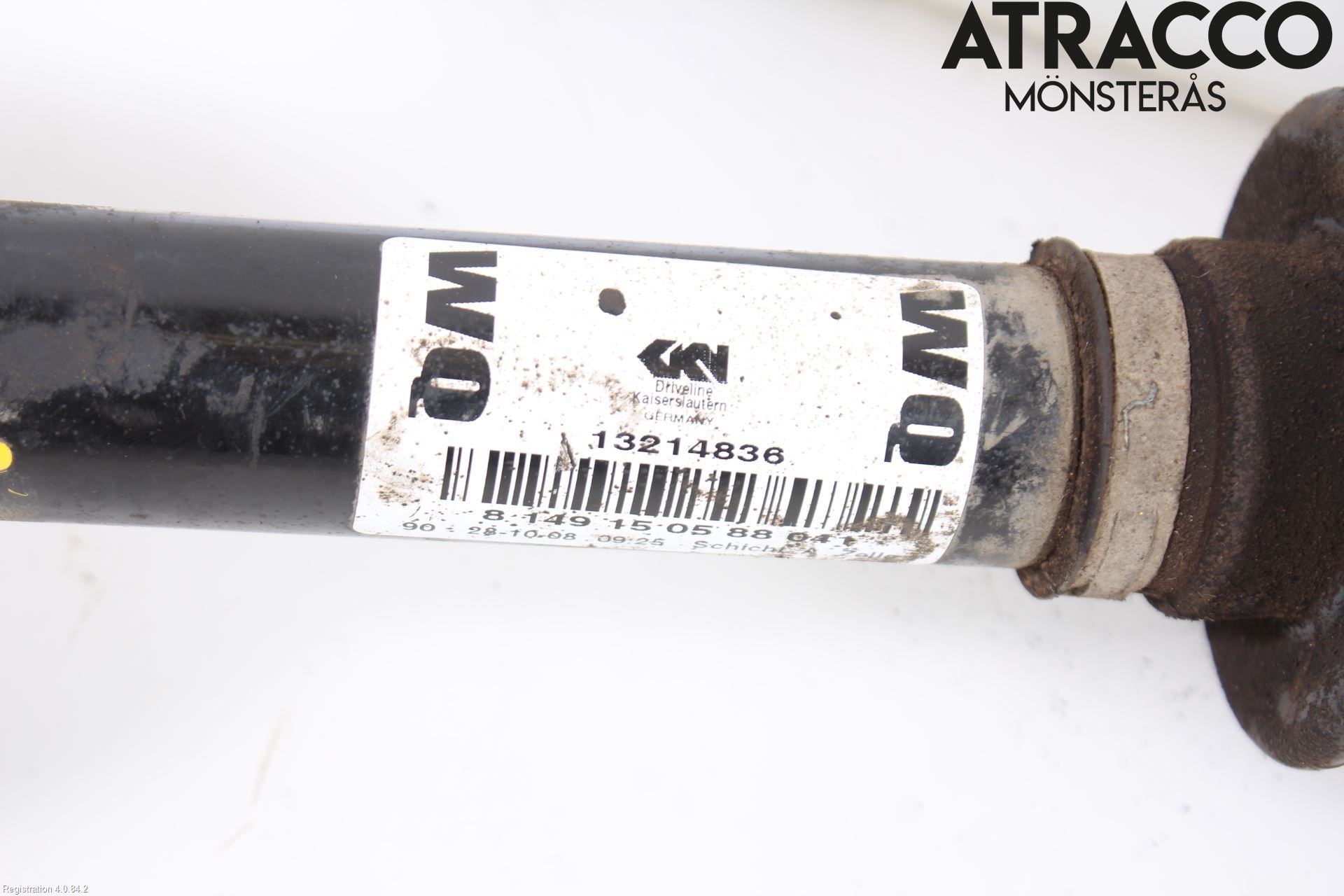 Opel ASTRA H 04-12 Drivaxel Fram Vänster