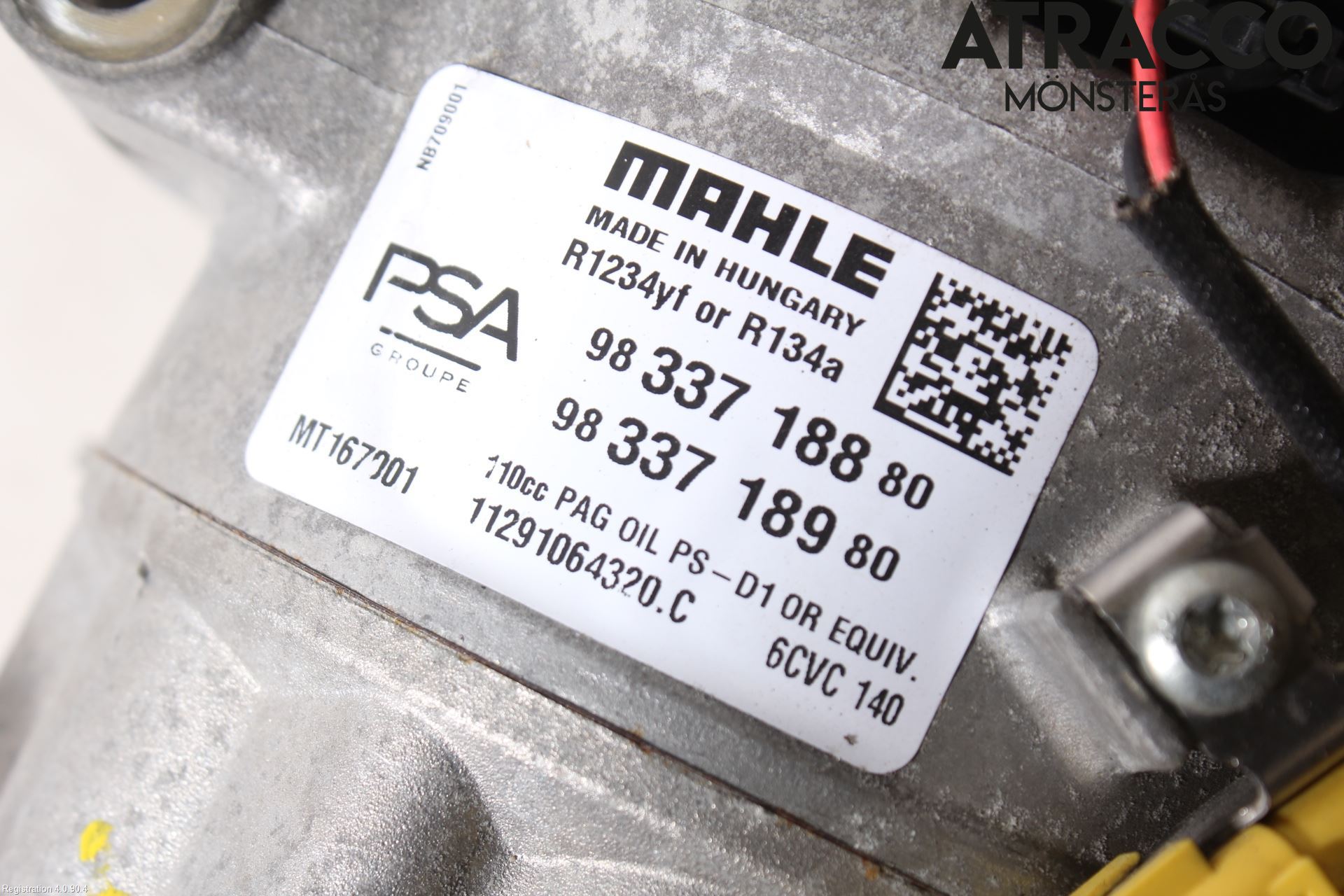 Peugeot 308/E-308 21- Ac Kompressor