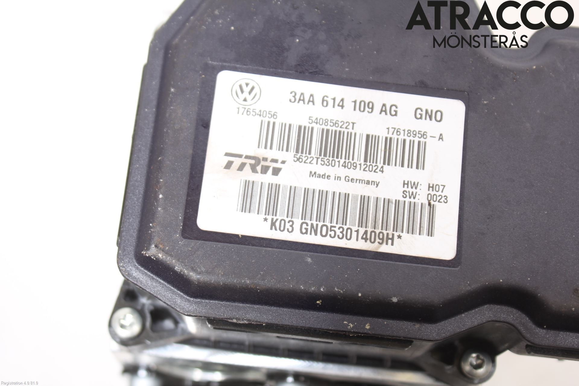 Volkswagen VW PASSAT 11-14 Abs Hydraulaggregat