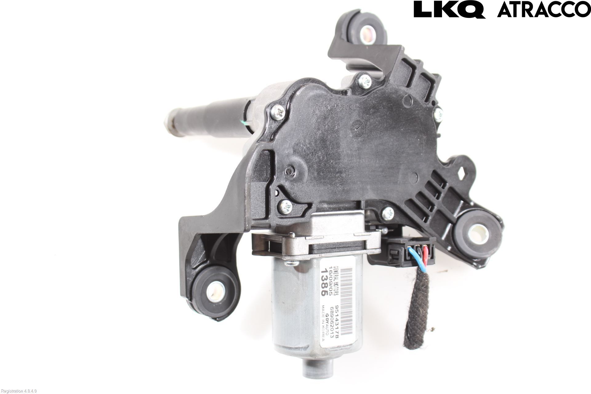 Opel KARL 16-19 Torkarmotor Baklucka