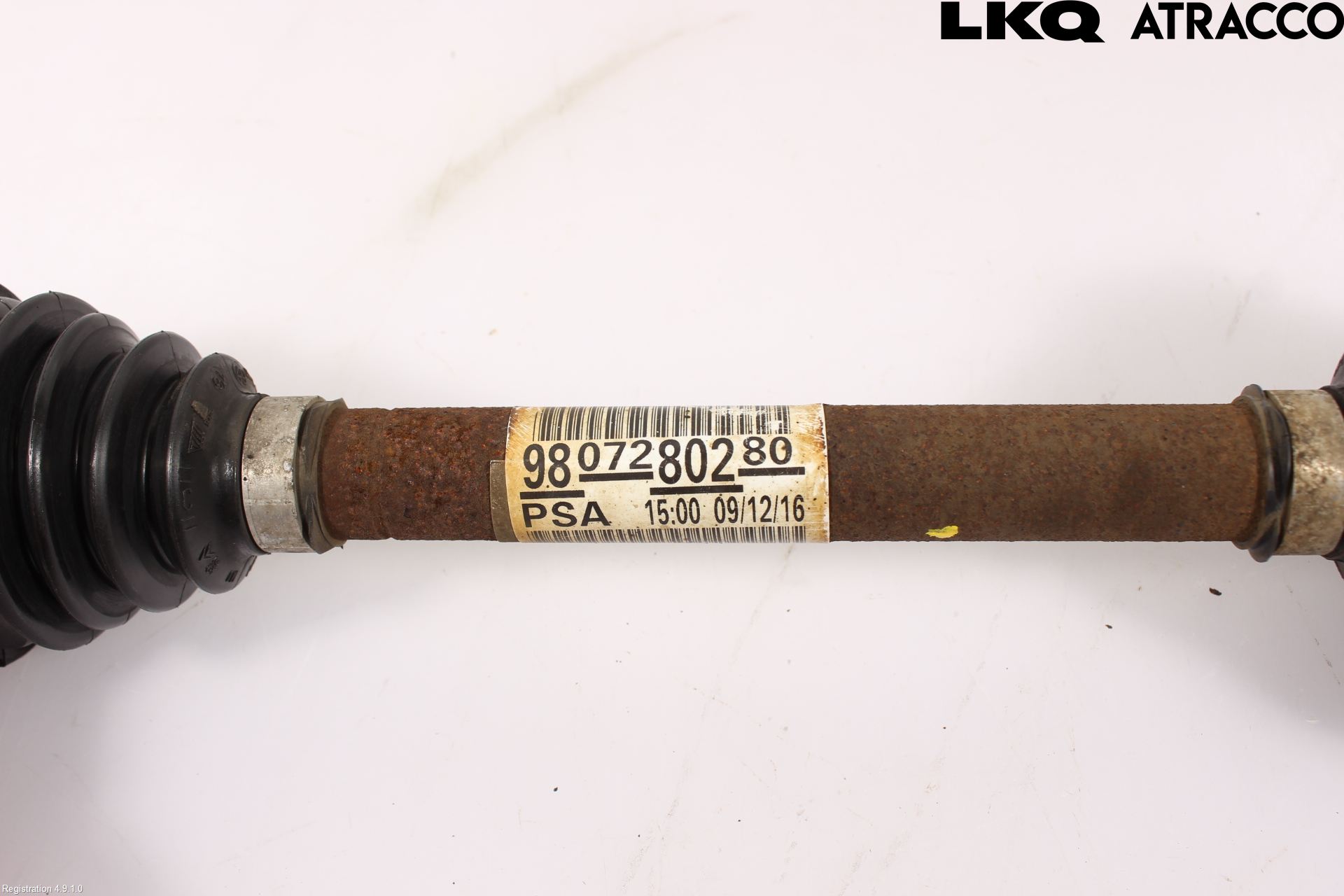 Peugeot 2008 13-20 Drivaxel Fram Vänster