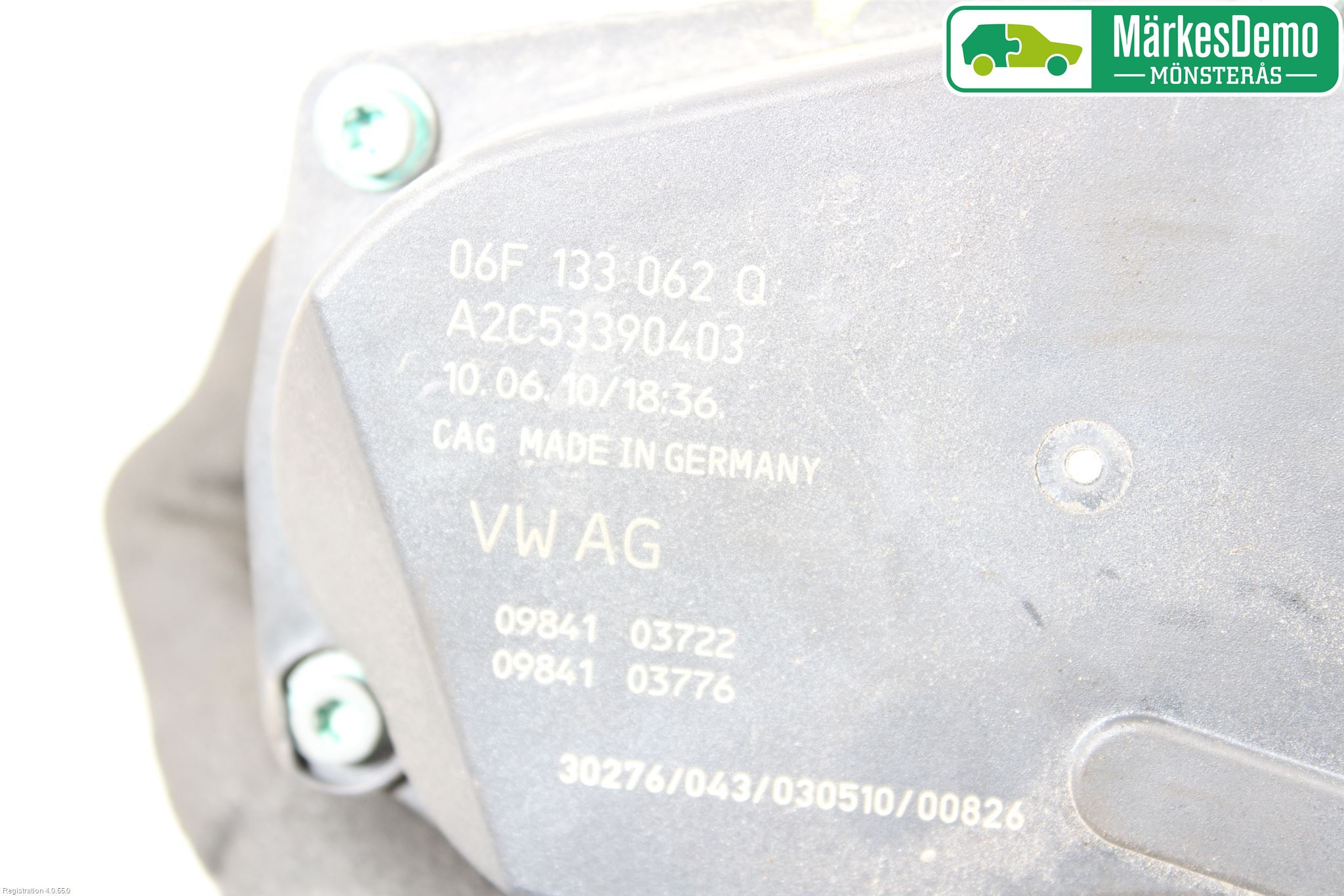 Audi A5 07-16 Injspjällhus