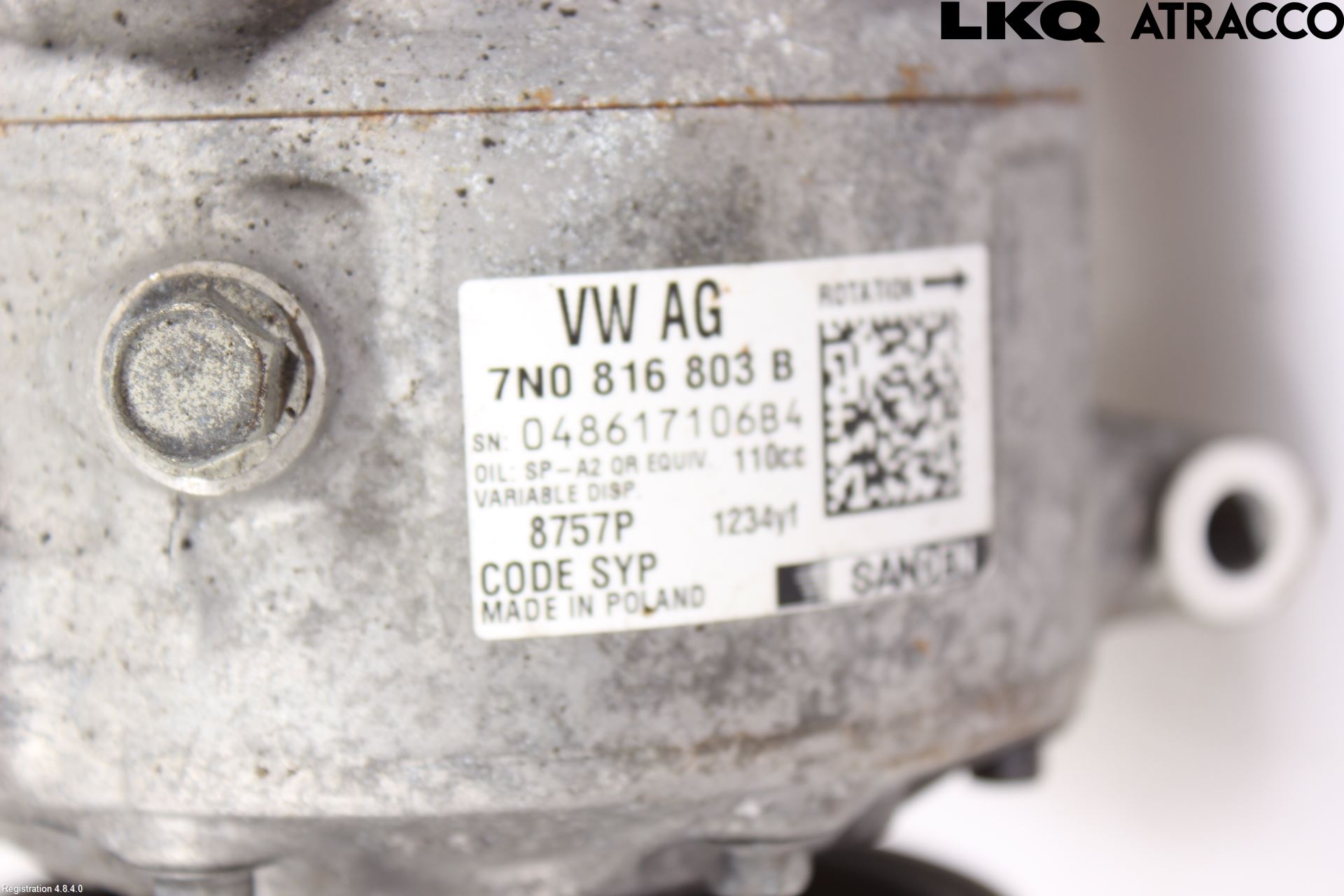 Volkswagen VW SHARAN 11- Ac Kompressor