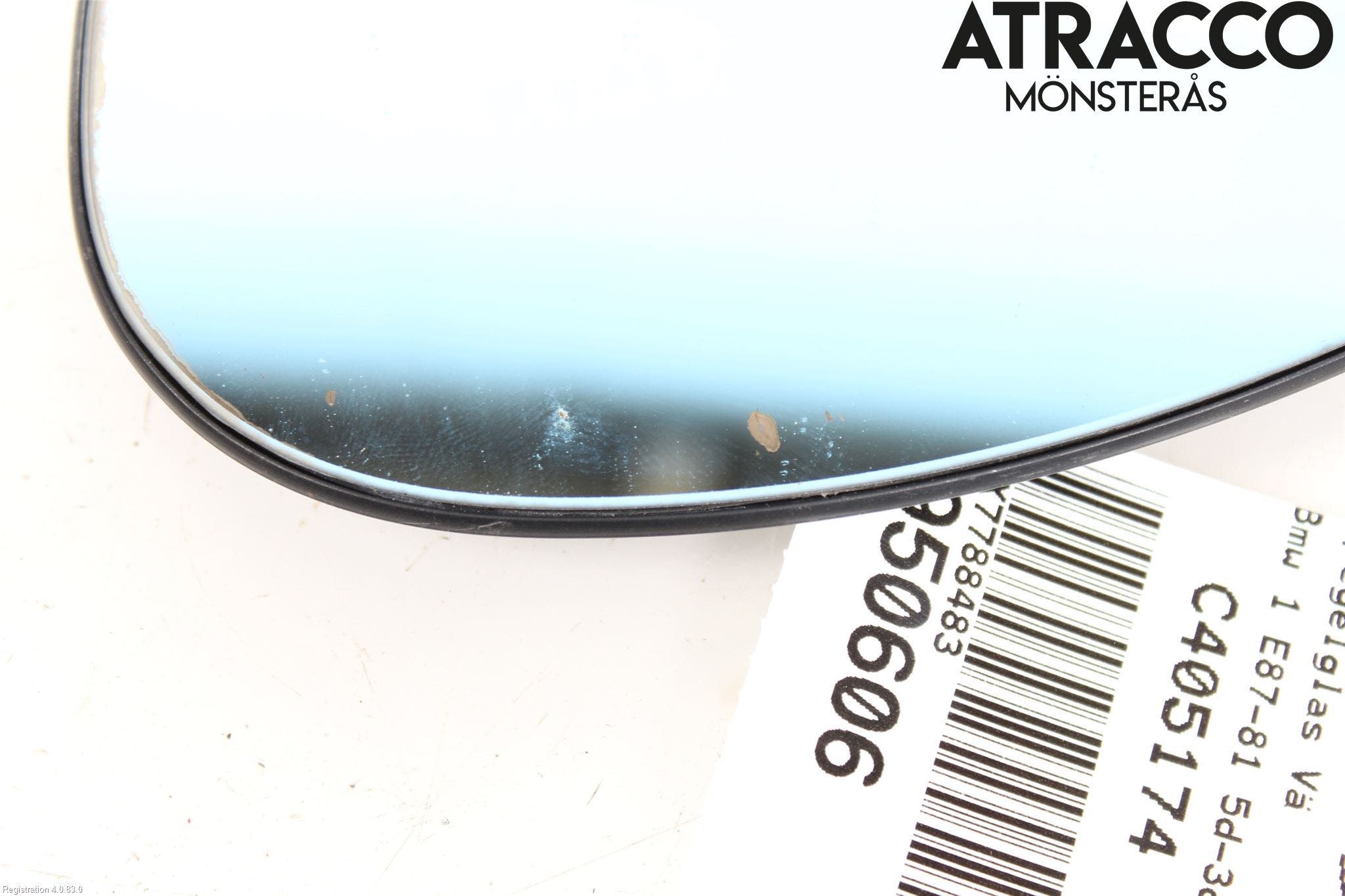 BMW 1 E87/81 5D/3D 03-11 Spegelglas Vä