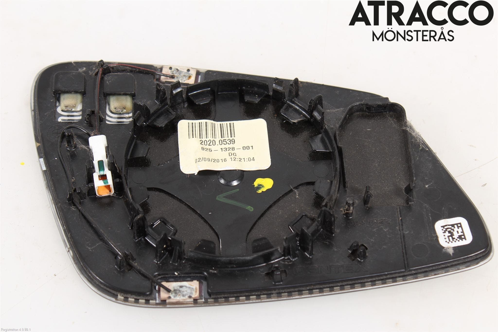 BMW 4 F32/F33/F82/F83 13-20 Spegelglas Hö