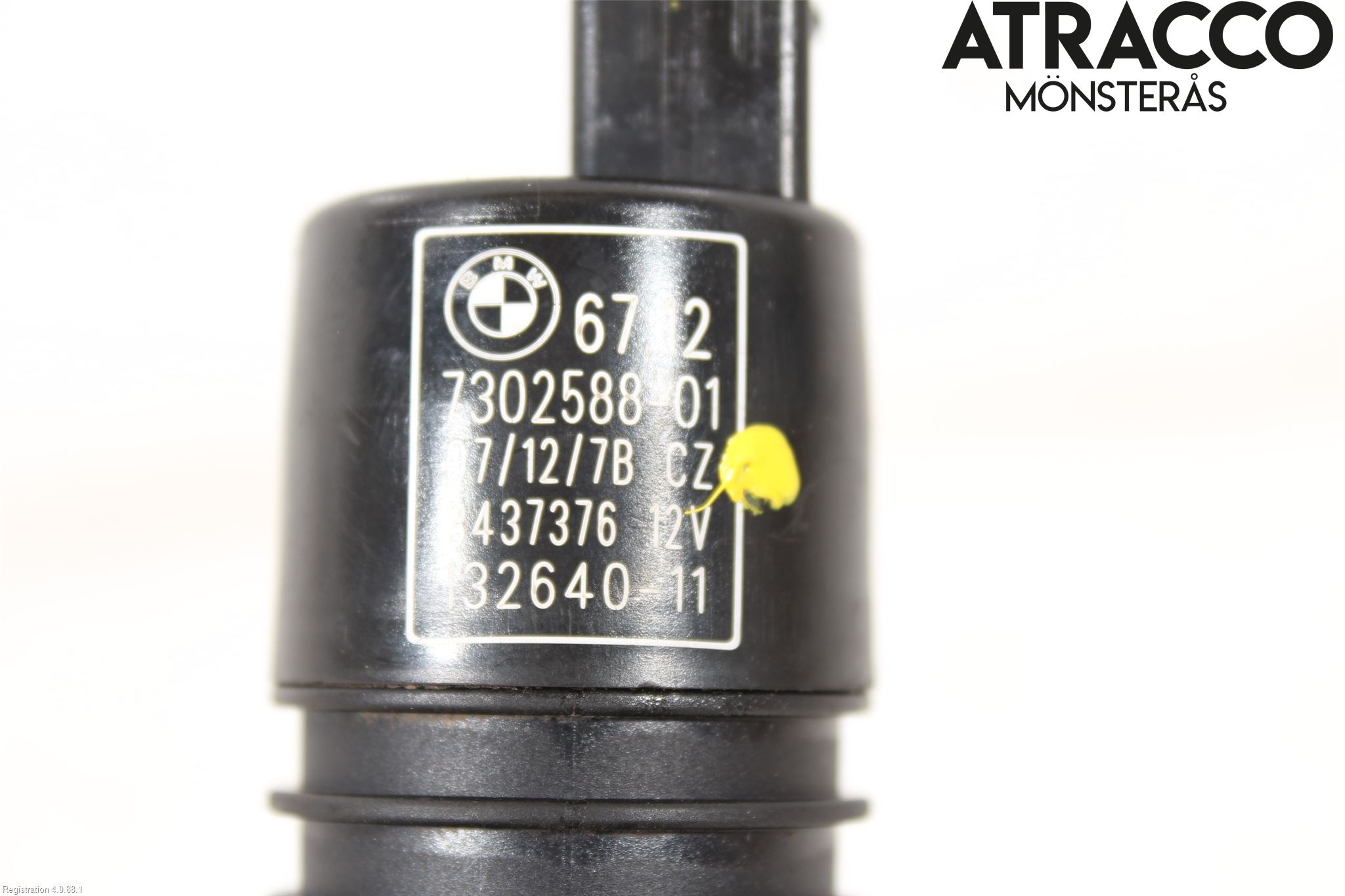 BMW 3 E90/91 SED/TOU 05-12 Spolarpump Baklucka
