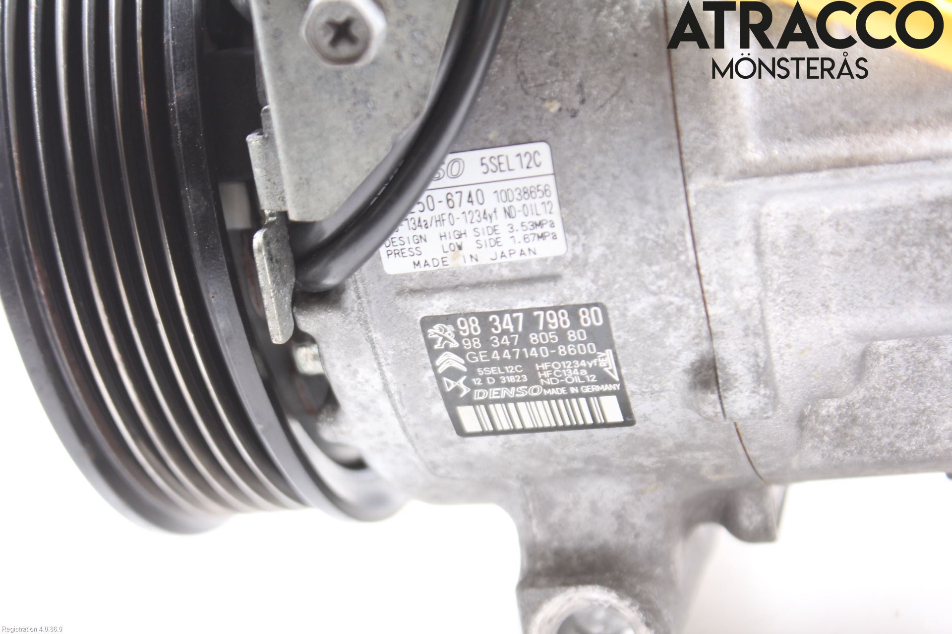 Peugeot 2008/E-2008 20- Ac Kompressor