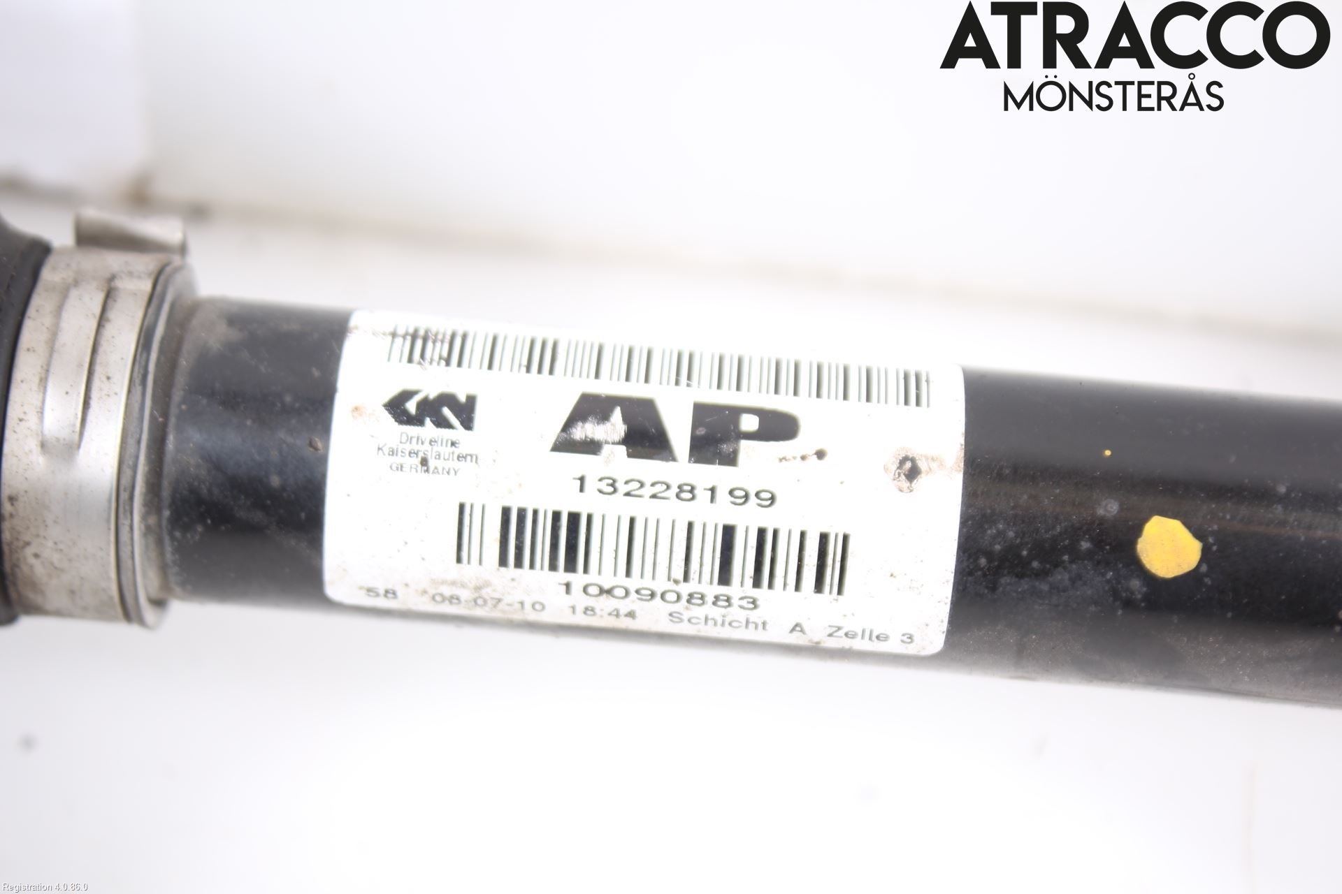 Saab 9-5 10-12 Drivaxel Fram Vänster