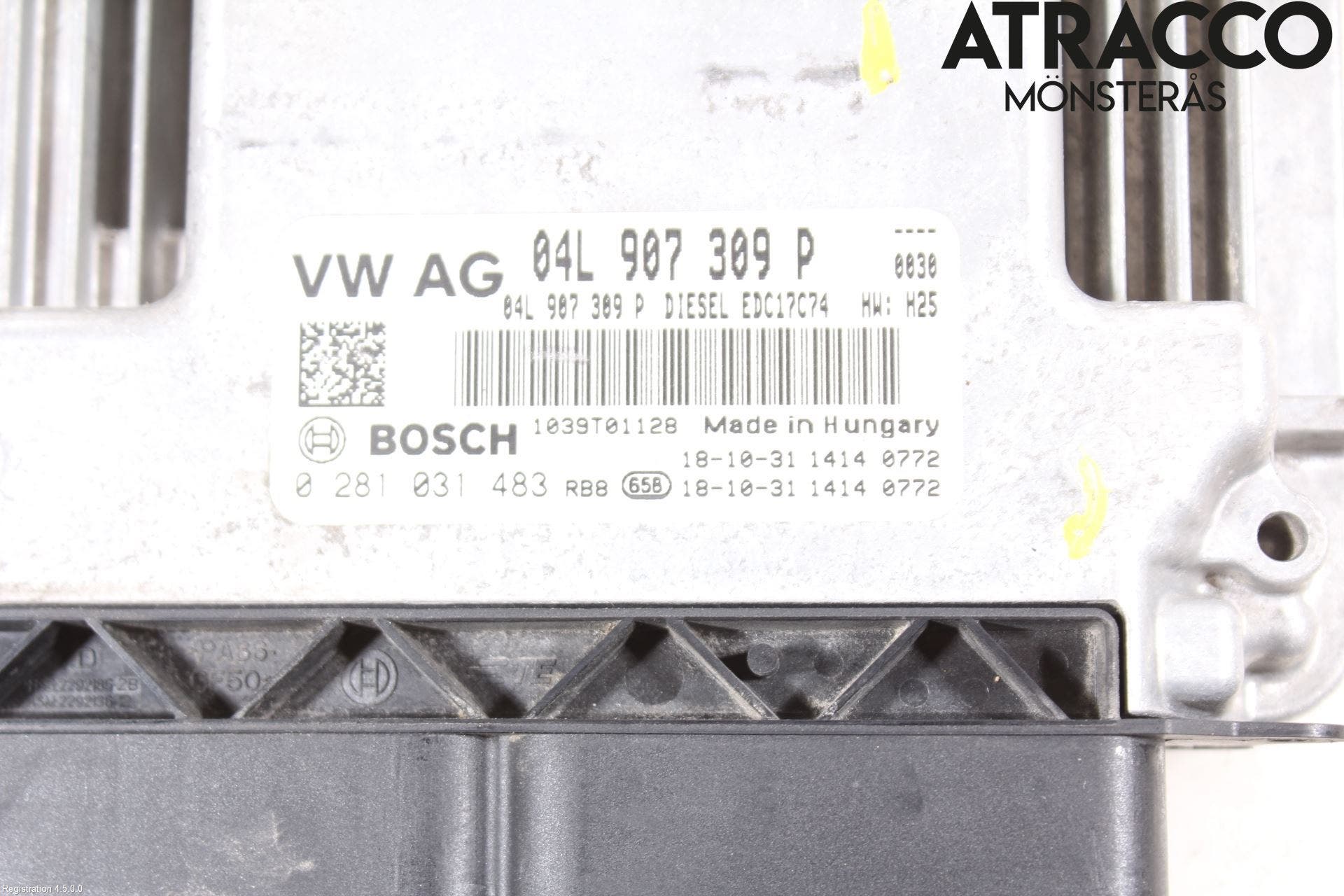 Volkswagen VW TIGUAN 16-24 Styrenhet Inspump Diesel