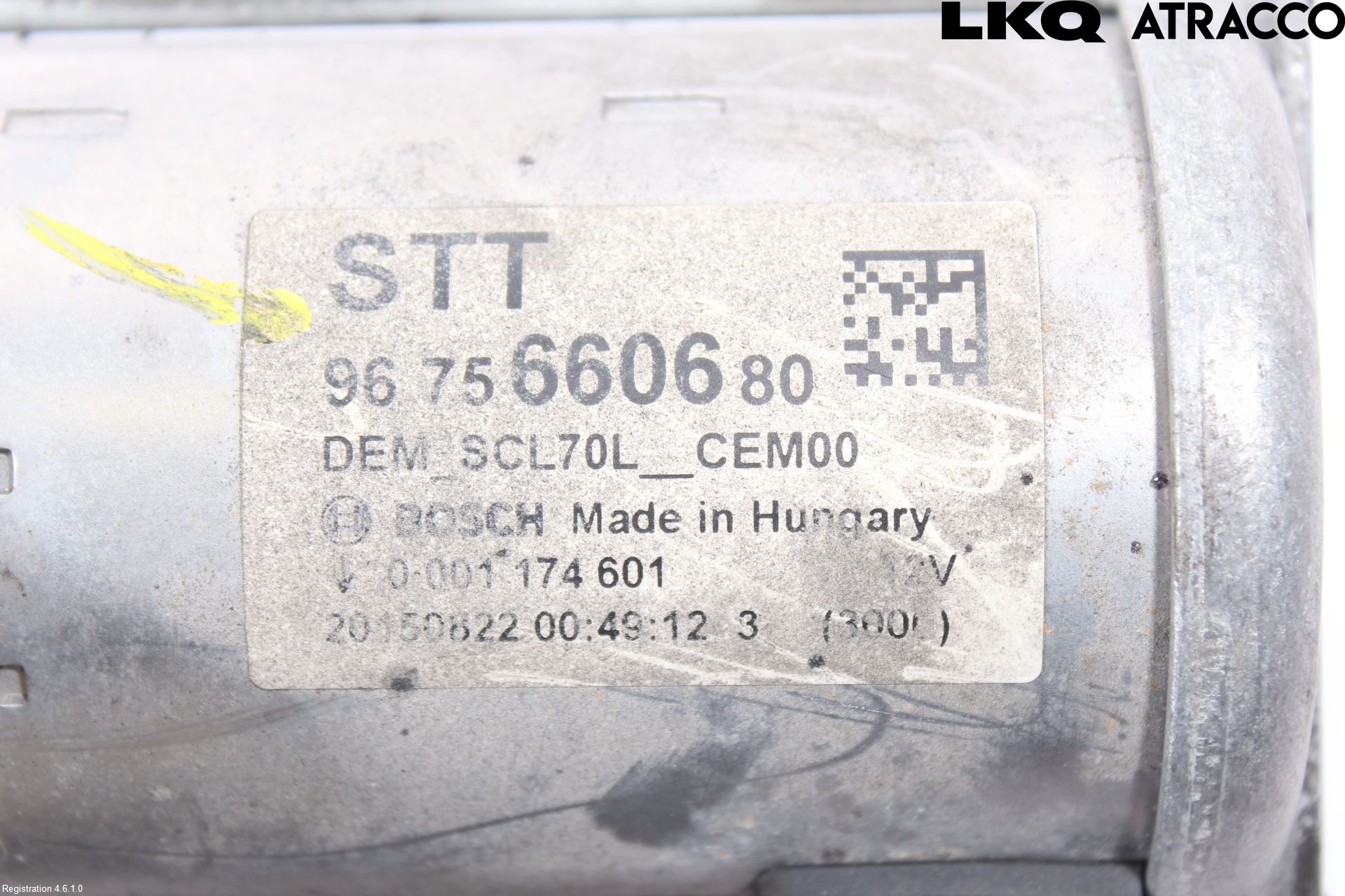 Peugeot PARTNER 16-18 Startmotor Diesel