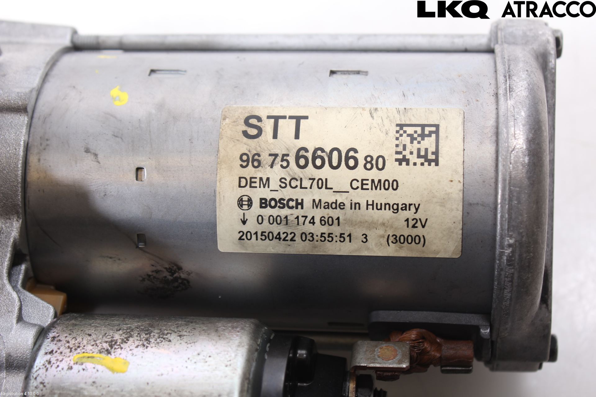 Peugeot PARTNER 08-15 Startmotor Diesel