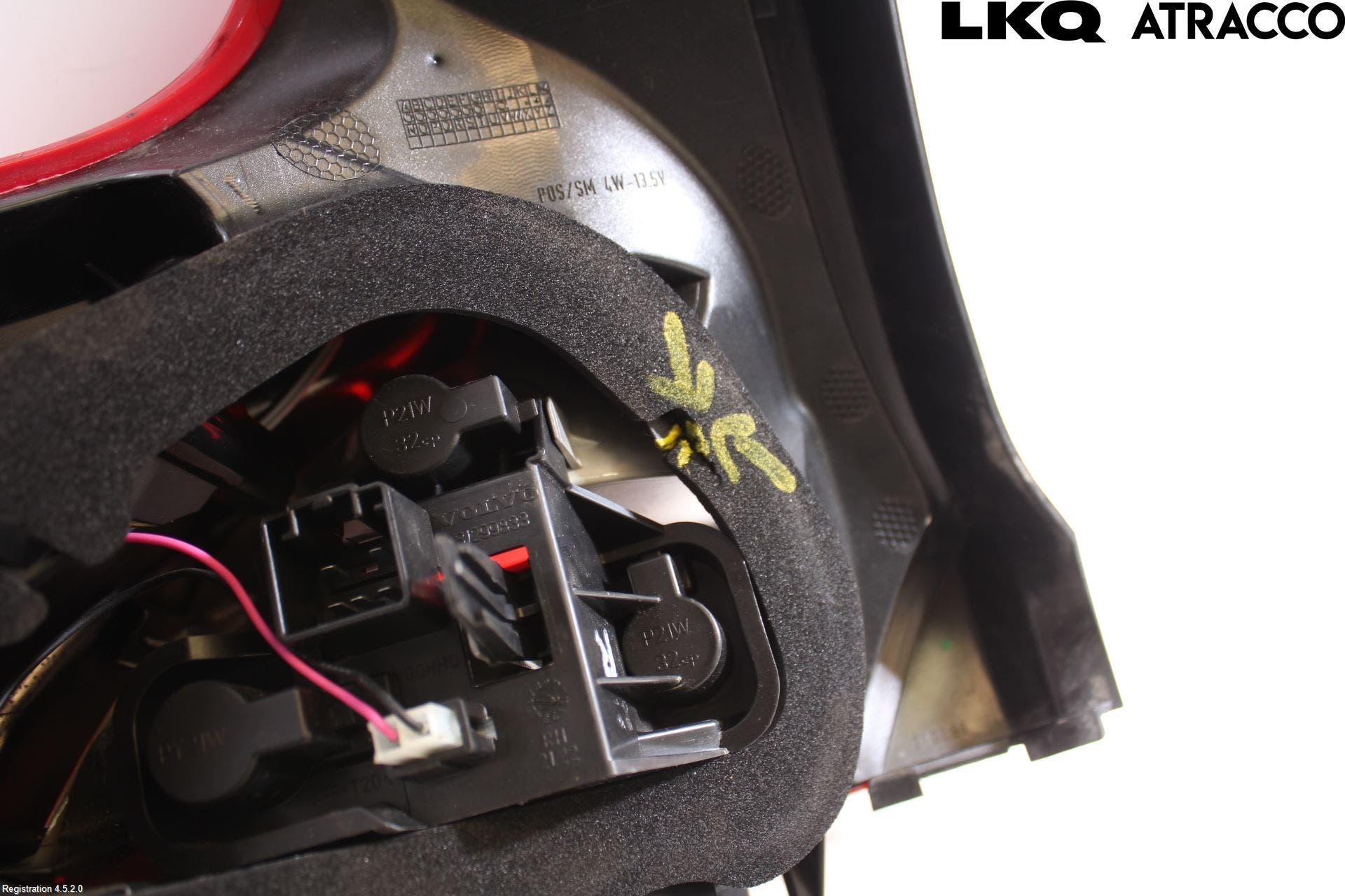 Volvo V40 12-19 Bakljus Höger