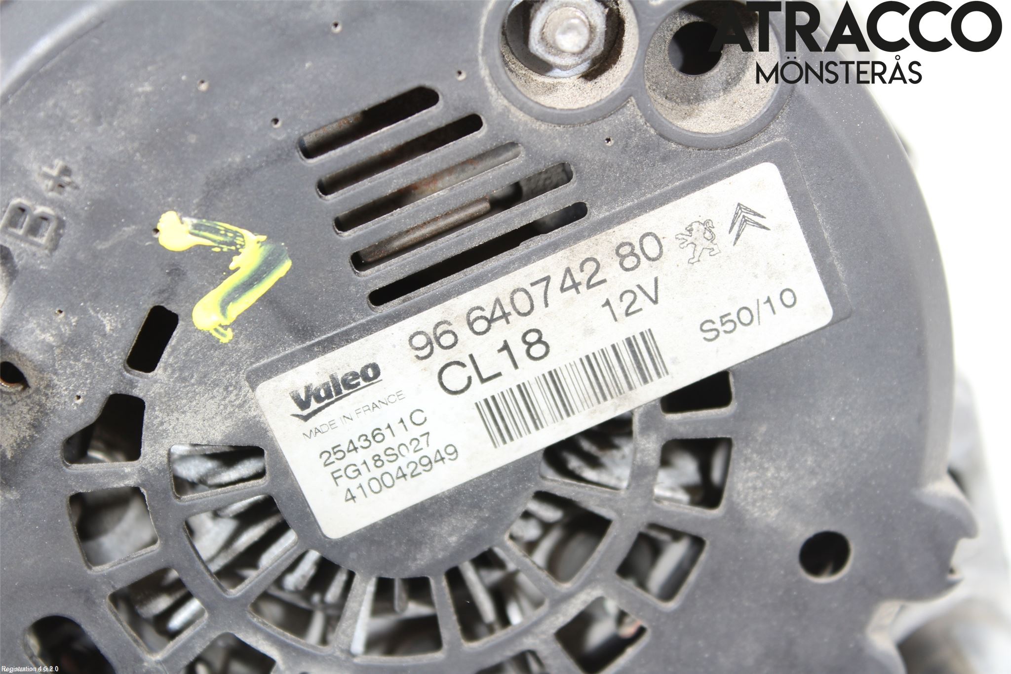 Peugeot 3008 09-16 Generator