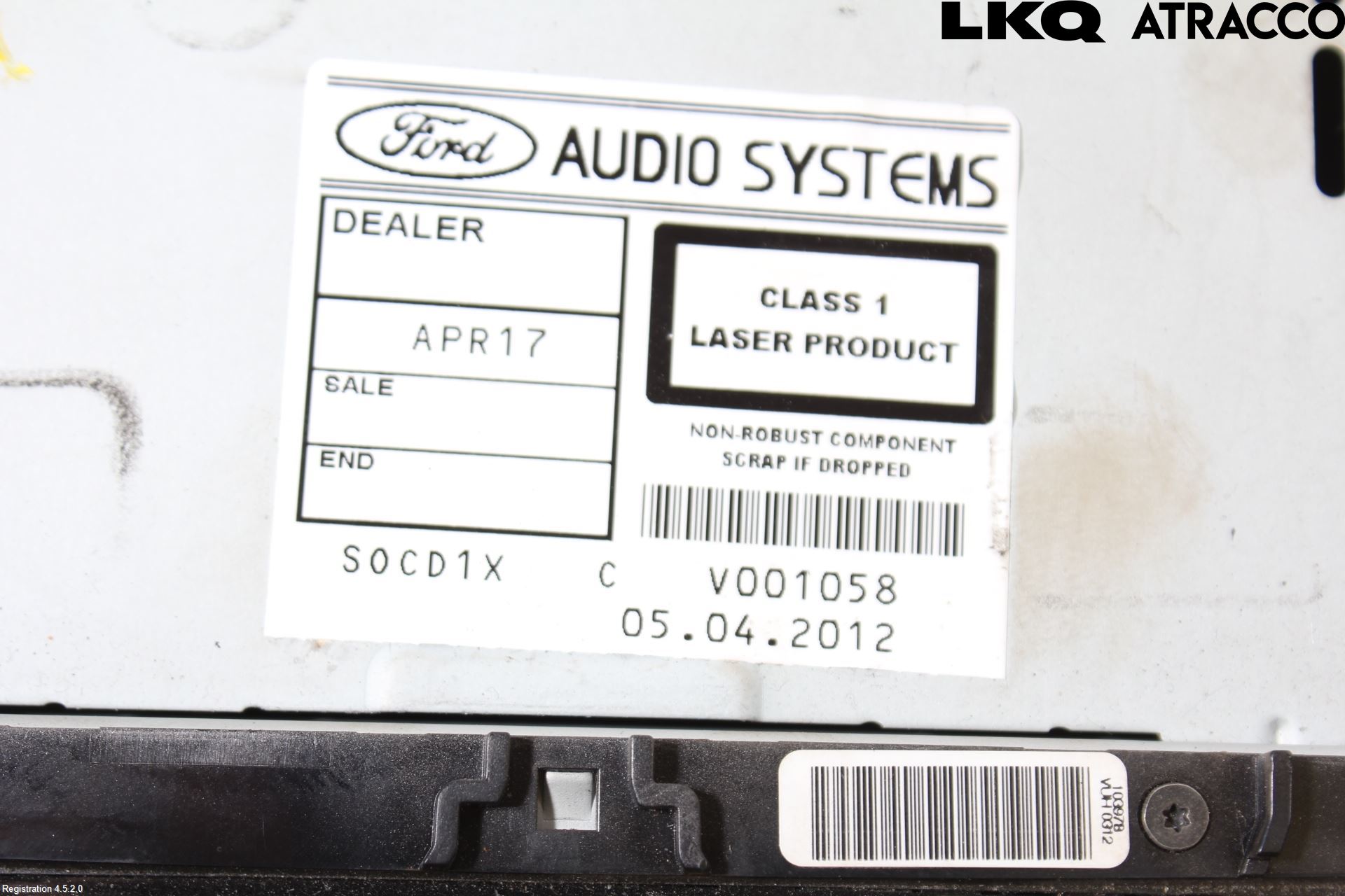 Ford S-MAX 06-15 Cd Radio - Multimediapanel
