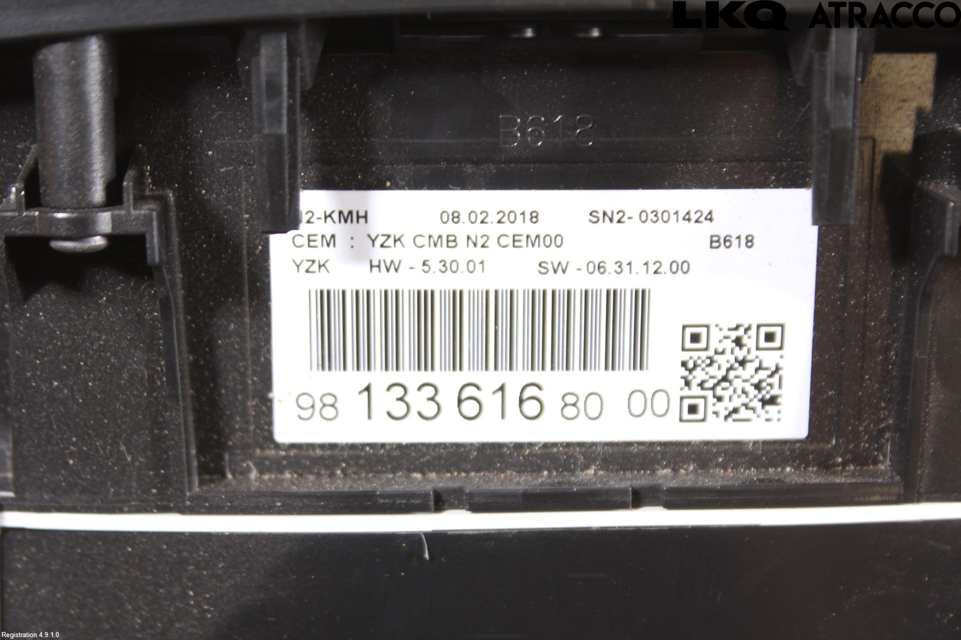 Citroen C3 AIRCROSS 18-23 Instrument Komb