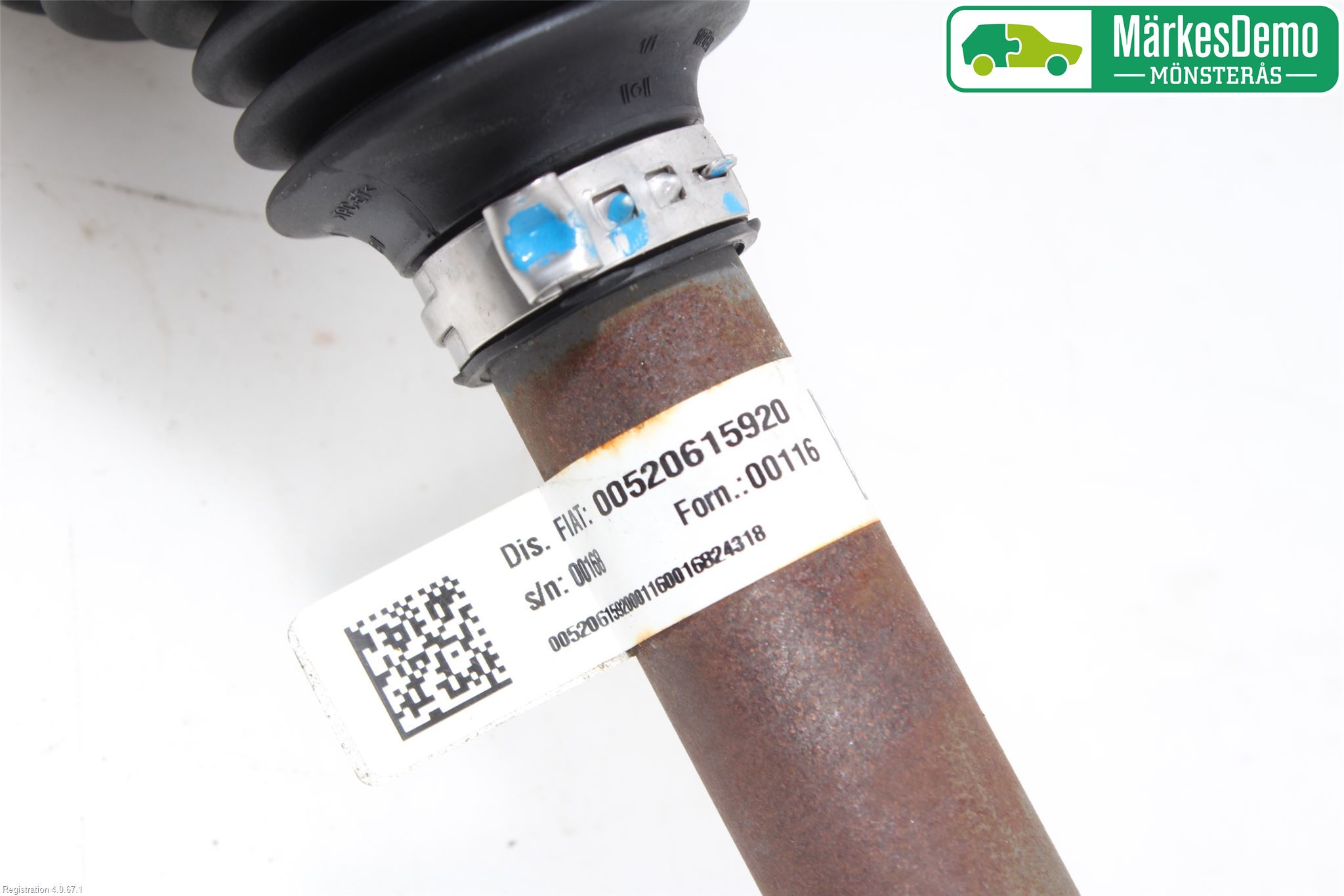 Fiat TIPO/CROSS 16- Drivaxel Fram Höger