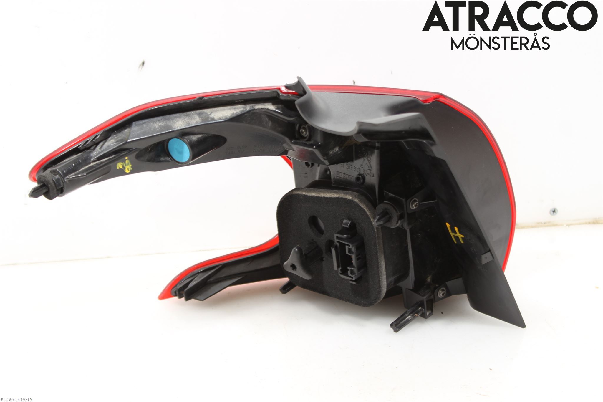 Peugeot 2008 13-20 Bakljus Höger