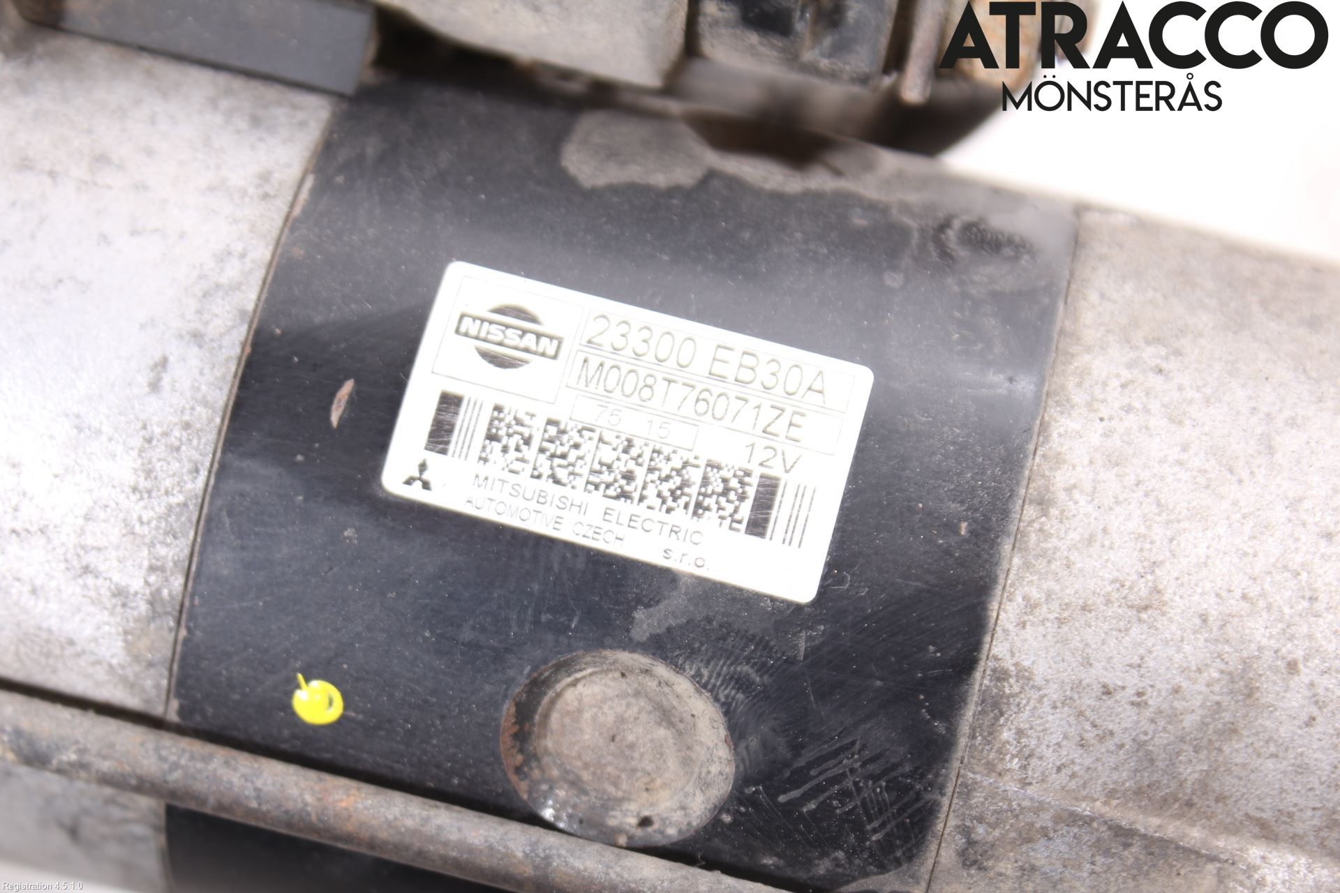 Nissan NAVARA 05-16 Startmotor Diesel