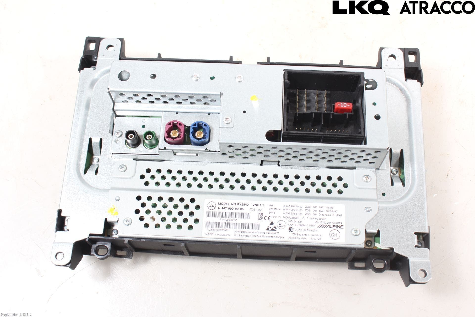 Mercedes-Benz MB VITO/V-KLASS (W640,W447,W448) 14- Multifunktionsdisplay