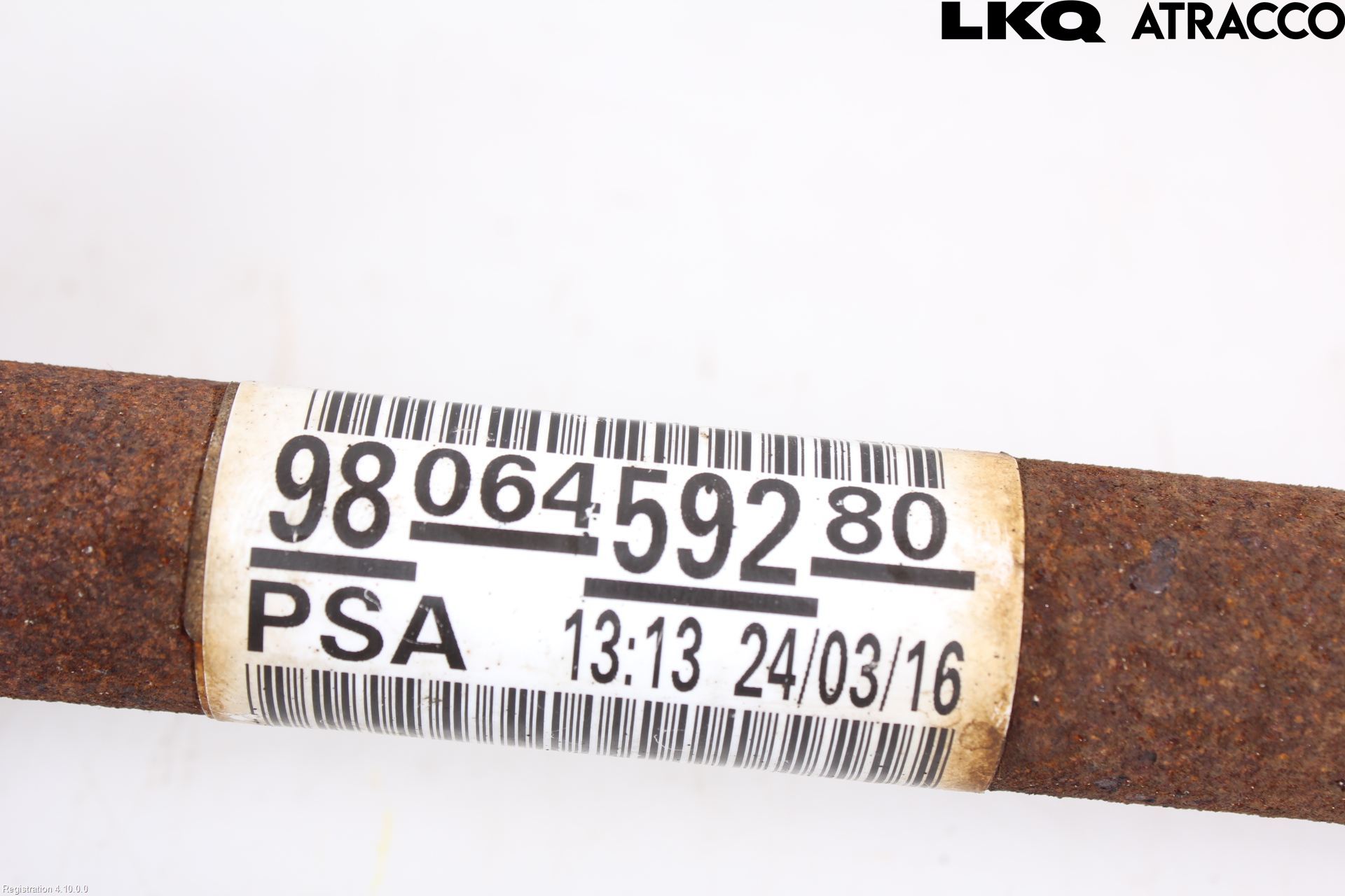 Citroen C4 CACTUS 14-20 Drivaxel Fram Höger