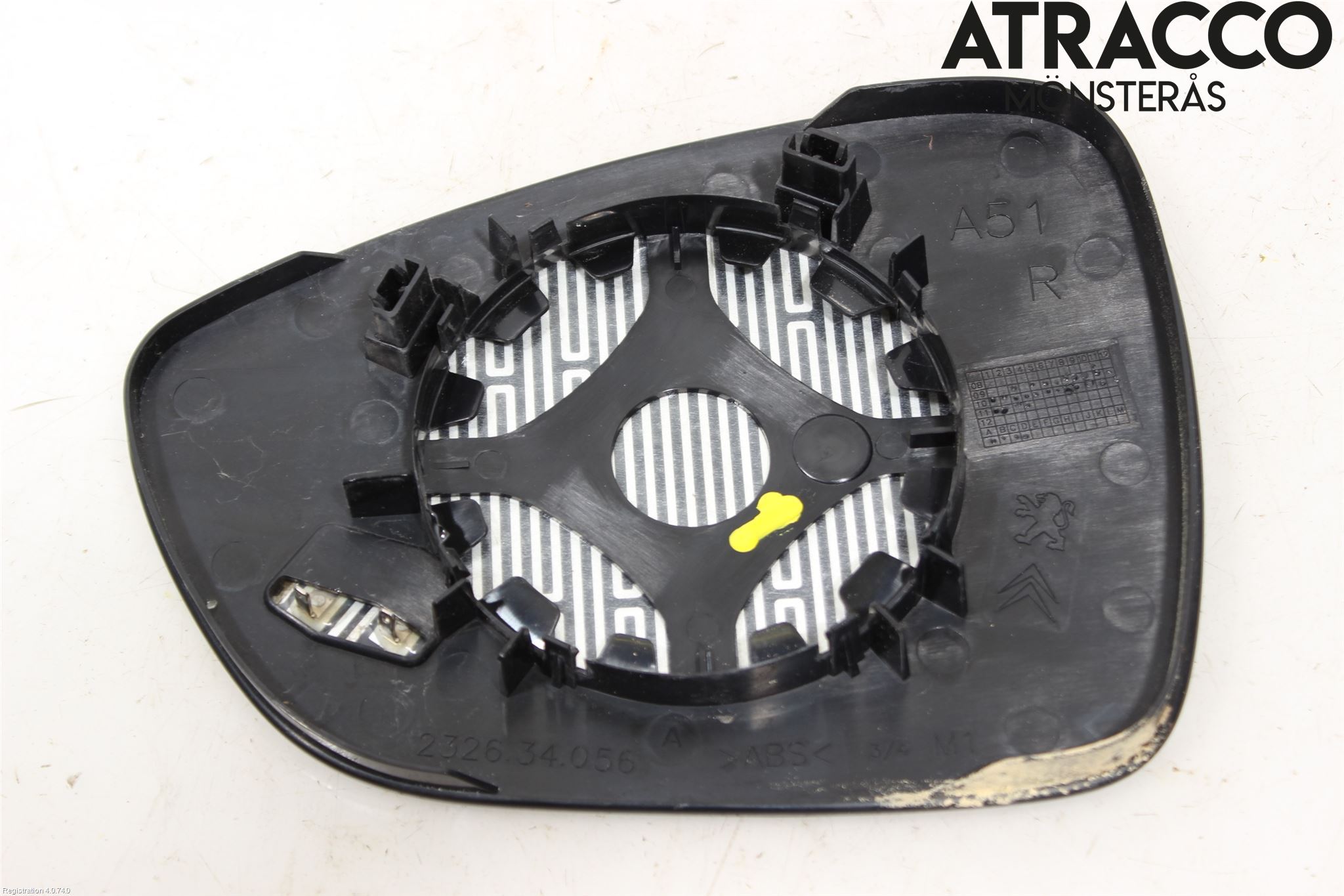 Citroen ID-DS Spegelglas Hö