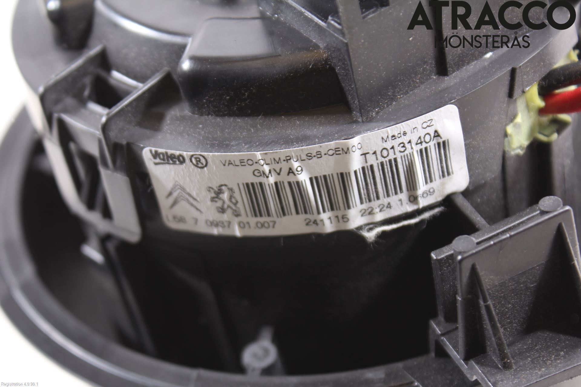 Peugeot 2008 13-20 Värmefläkt