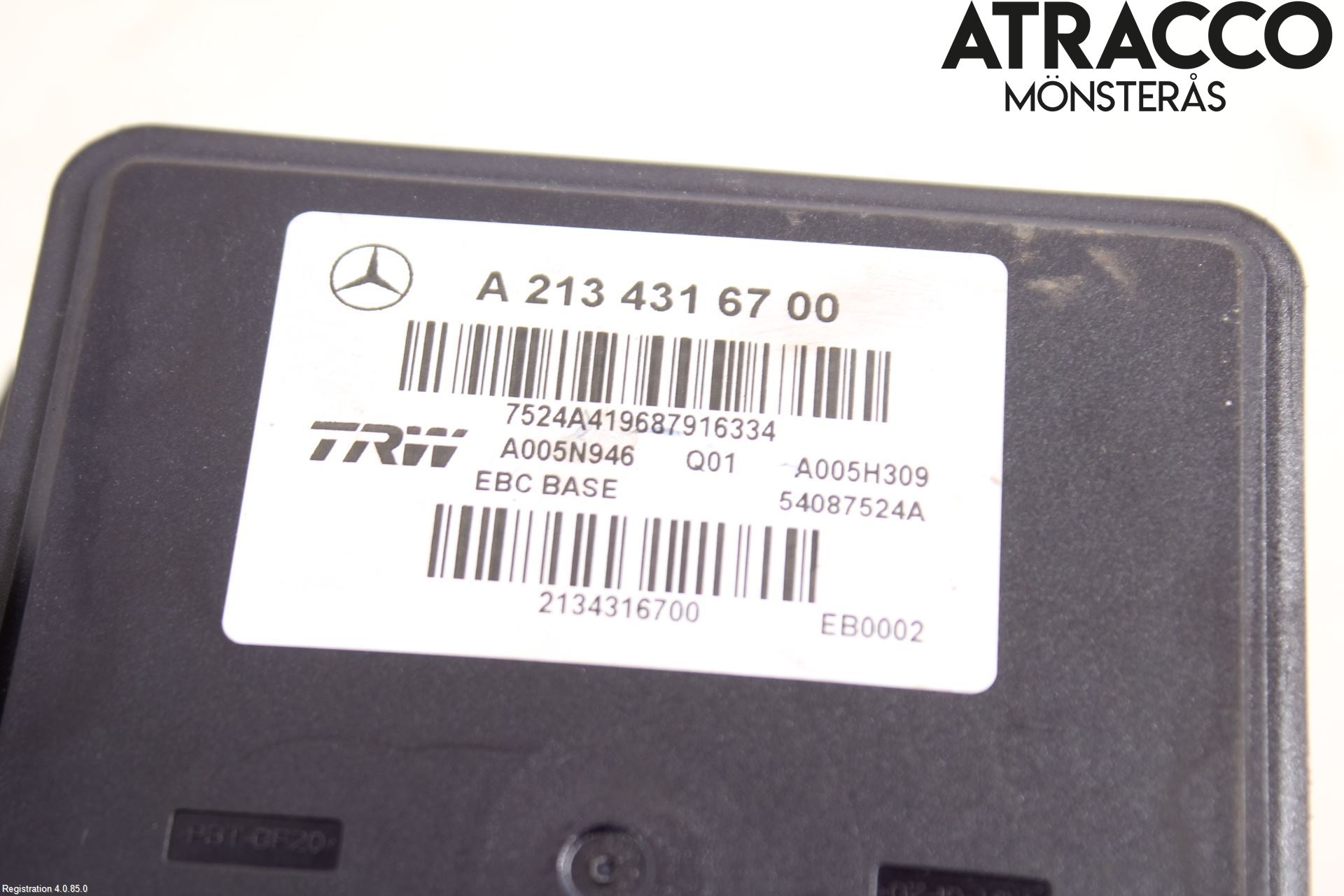 Mercedes-Benz MB E-KLASS (W213) 16-23 Abs Hydraulaggregat