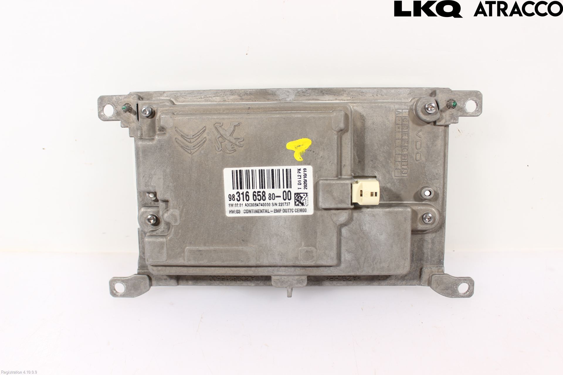 Citroen JUMPY/E-JUMPY 16- Multifunktionsdisplay