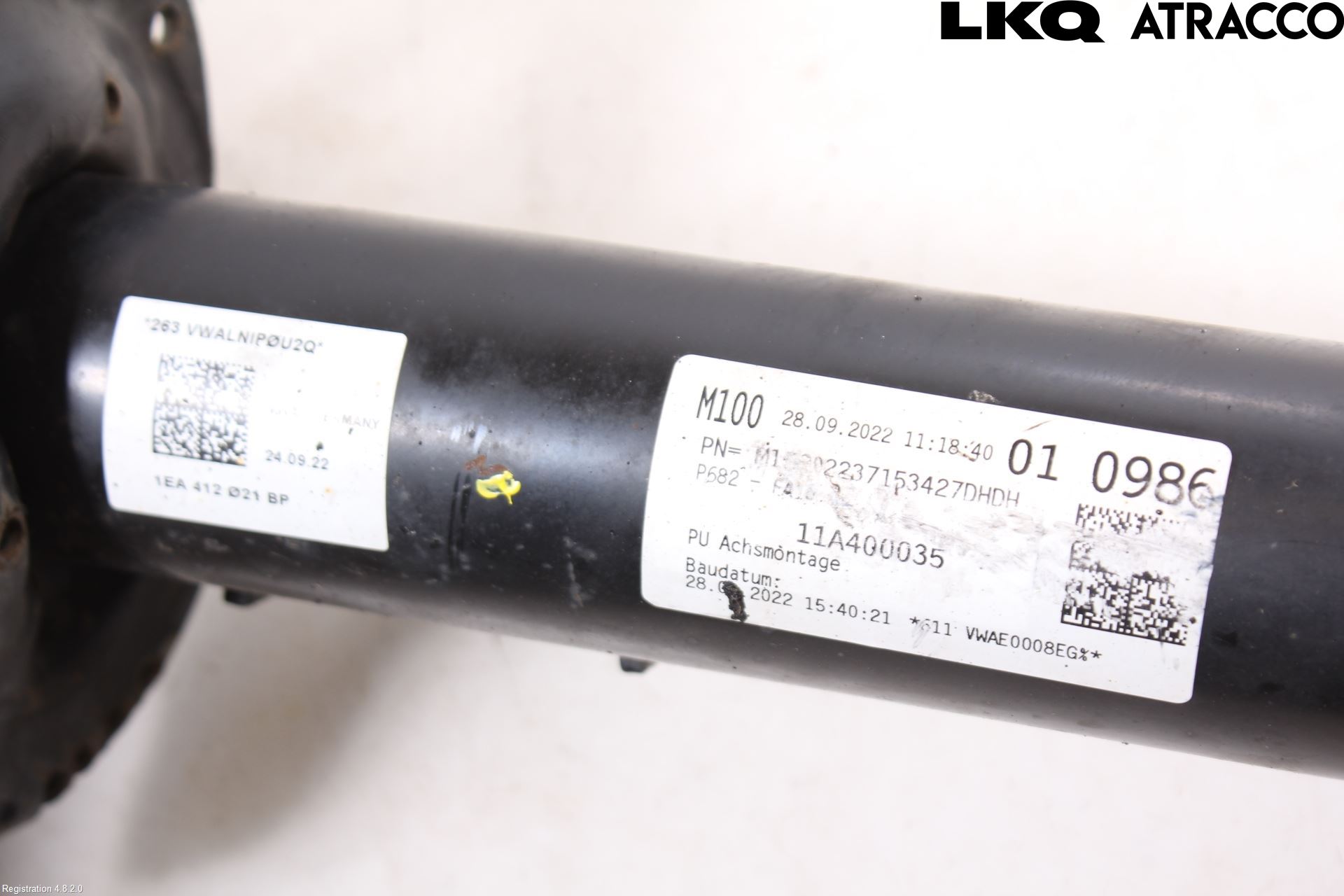 Volkswagen VW ID.4 21- Fjäderben Fram Höger