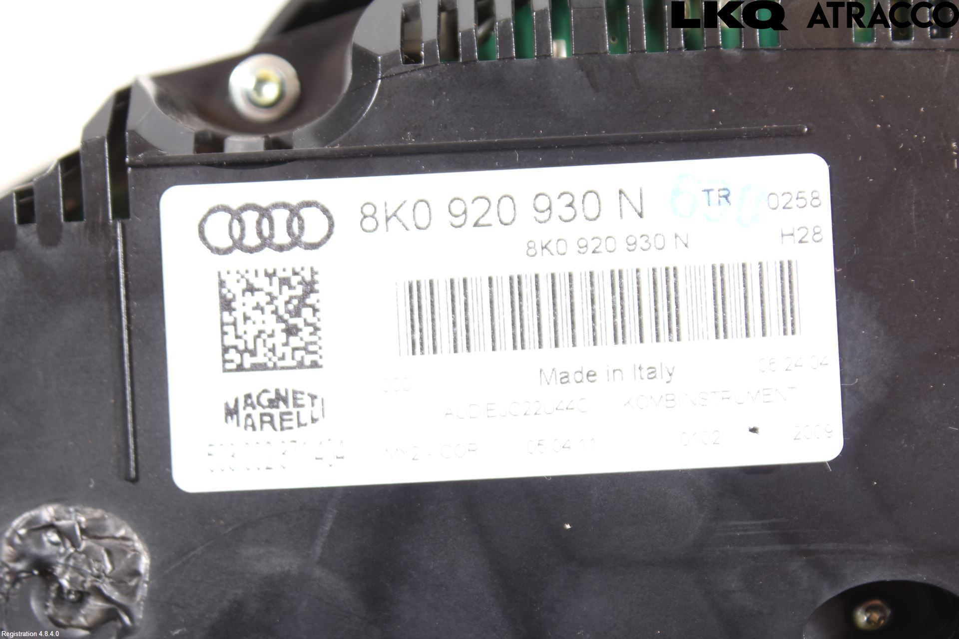 Audi A4/S4 08-11 Instrument Komb