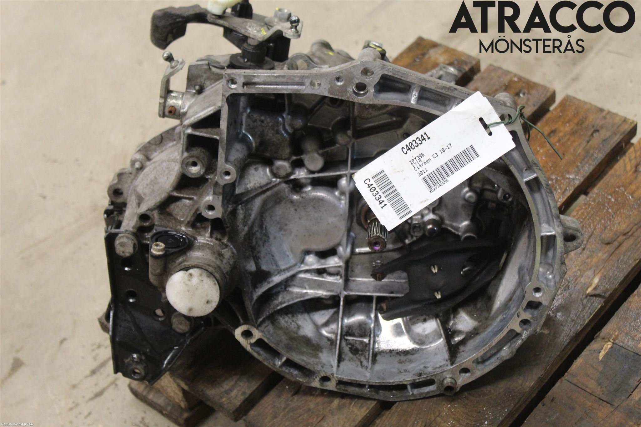 Citroen C3 10-17 Växellåda Man 5 Vxl