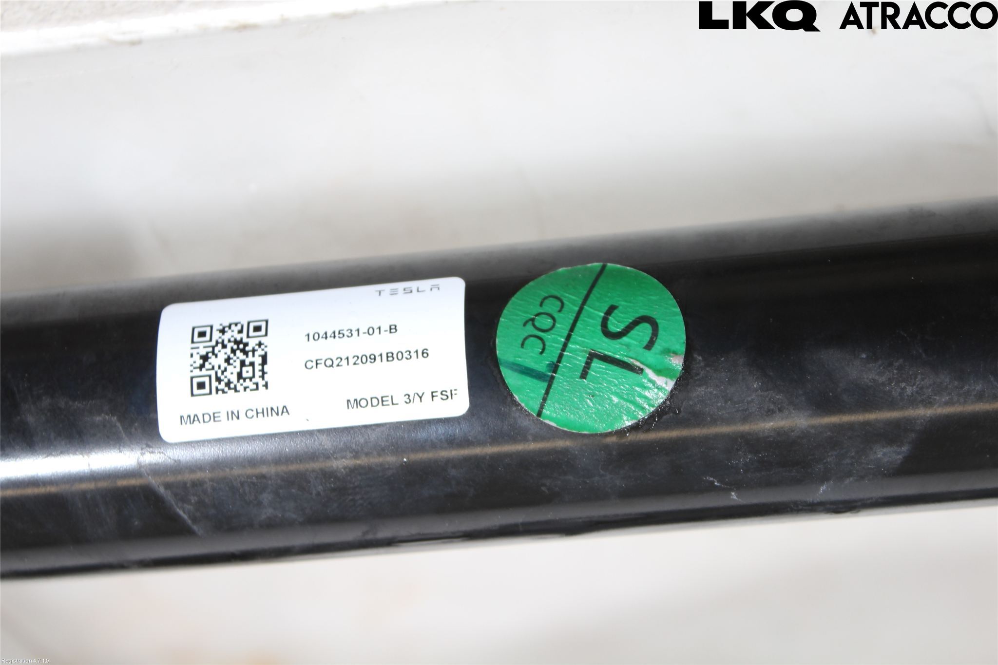 Tesla MODEL Y 21- Framvagnsbalk