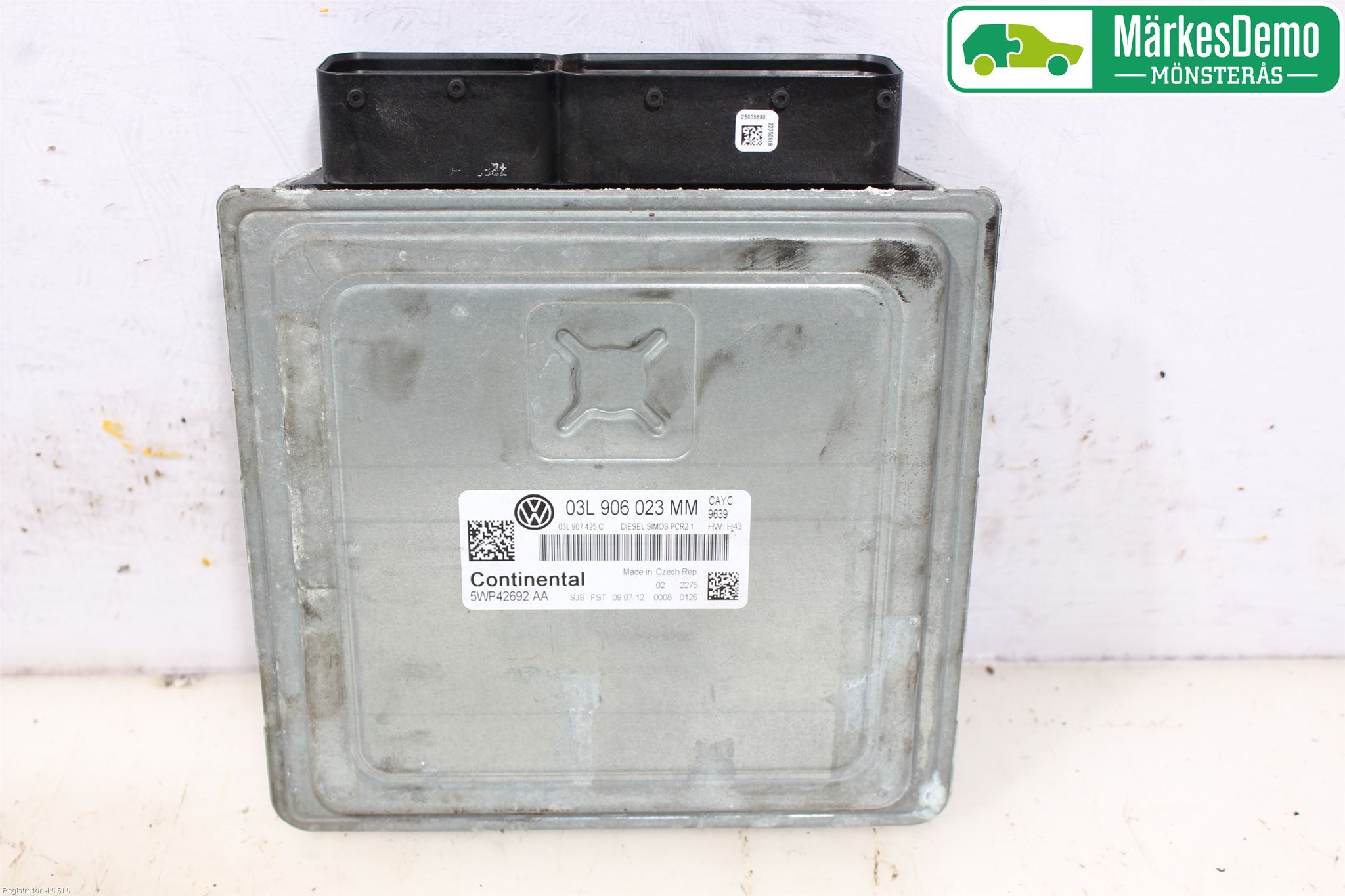 Volkswagen VW GOLF VI 09-13 Styrenhet Insprut Bensin