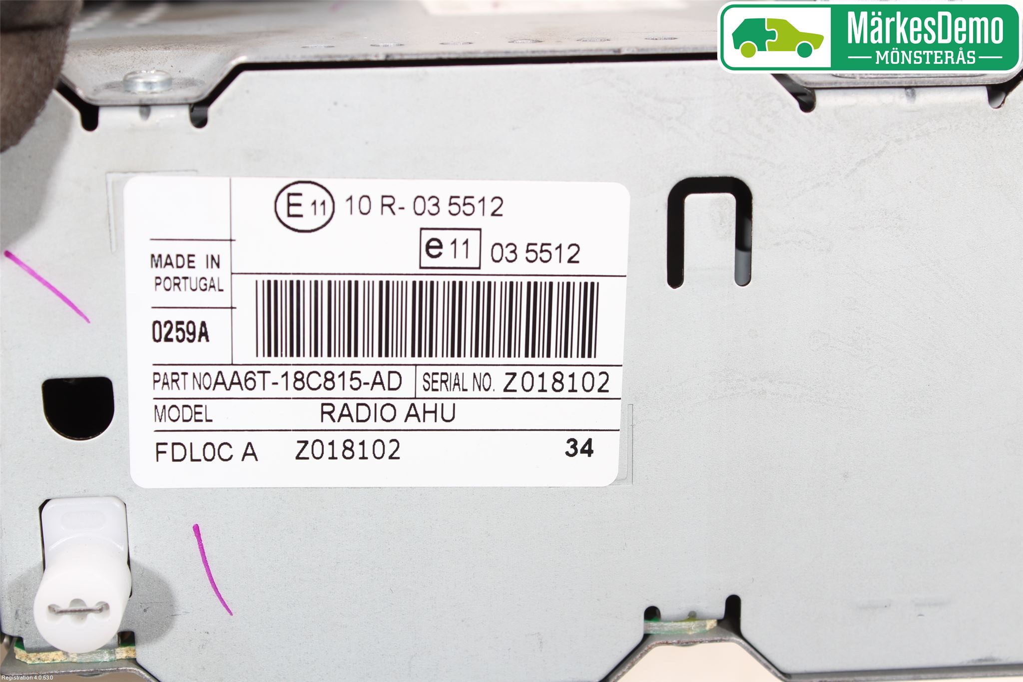 Ford FIESTA 09-12 Radio