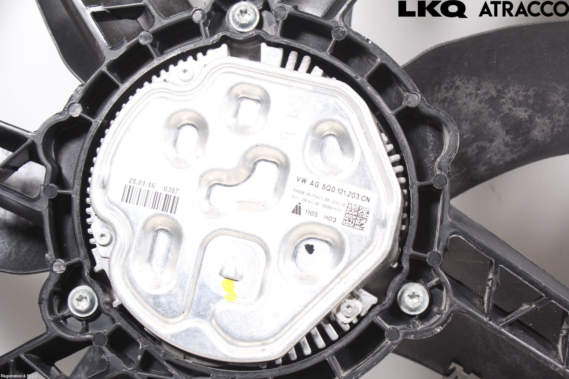 Audi A3/S3 8V 13-20 Kylfläkt El