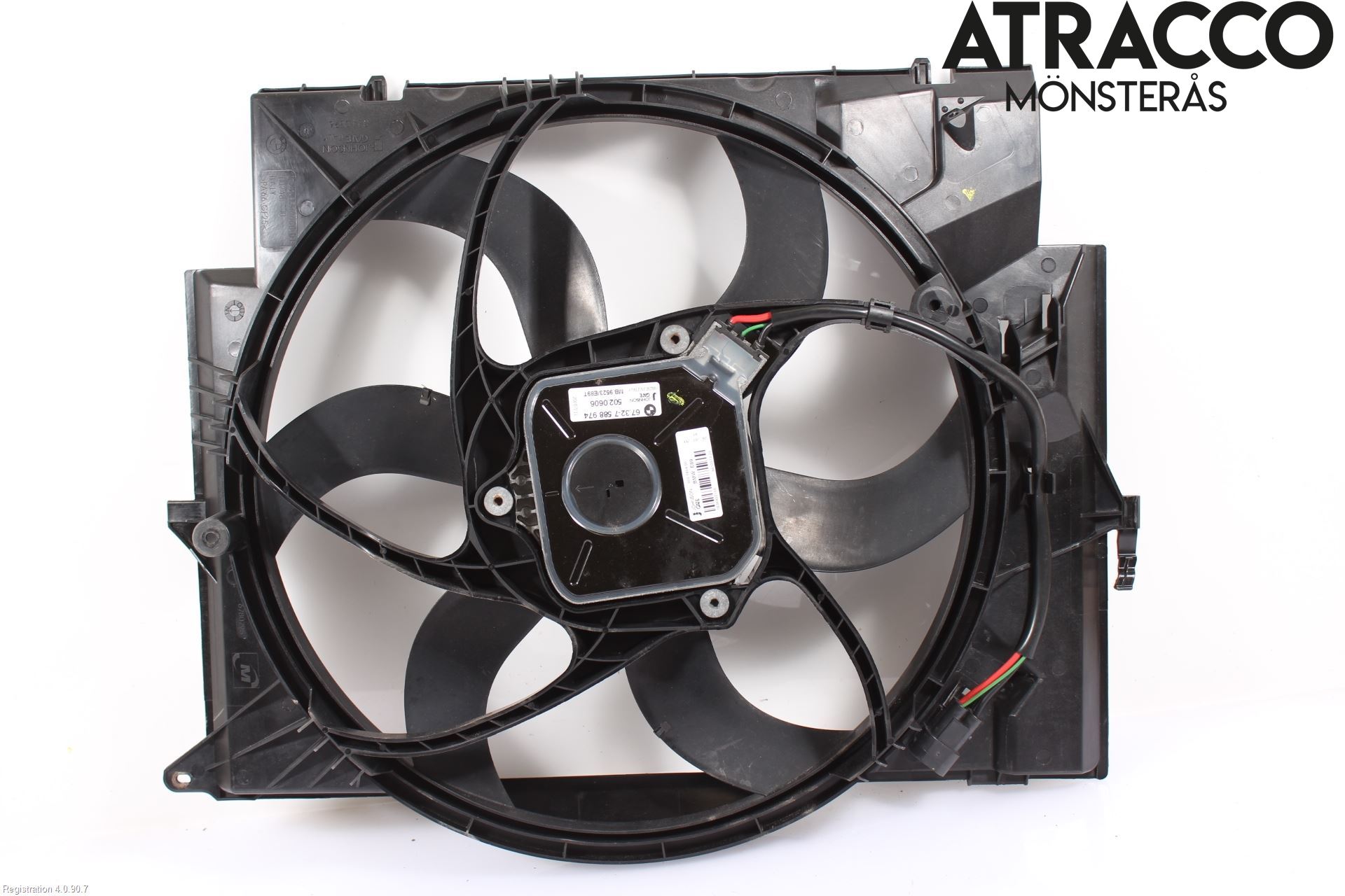 BMW 3 E90/91 SED/TOU 05-12 Kylfläkt El